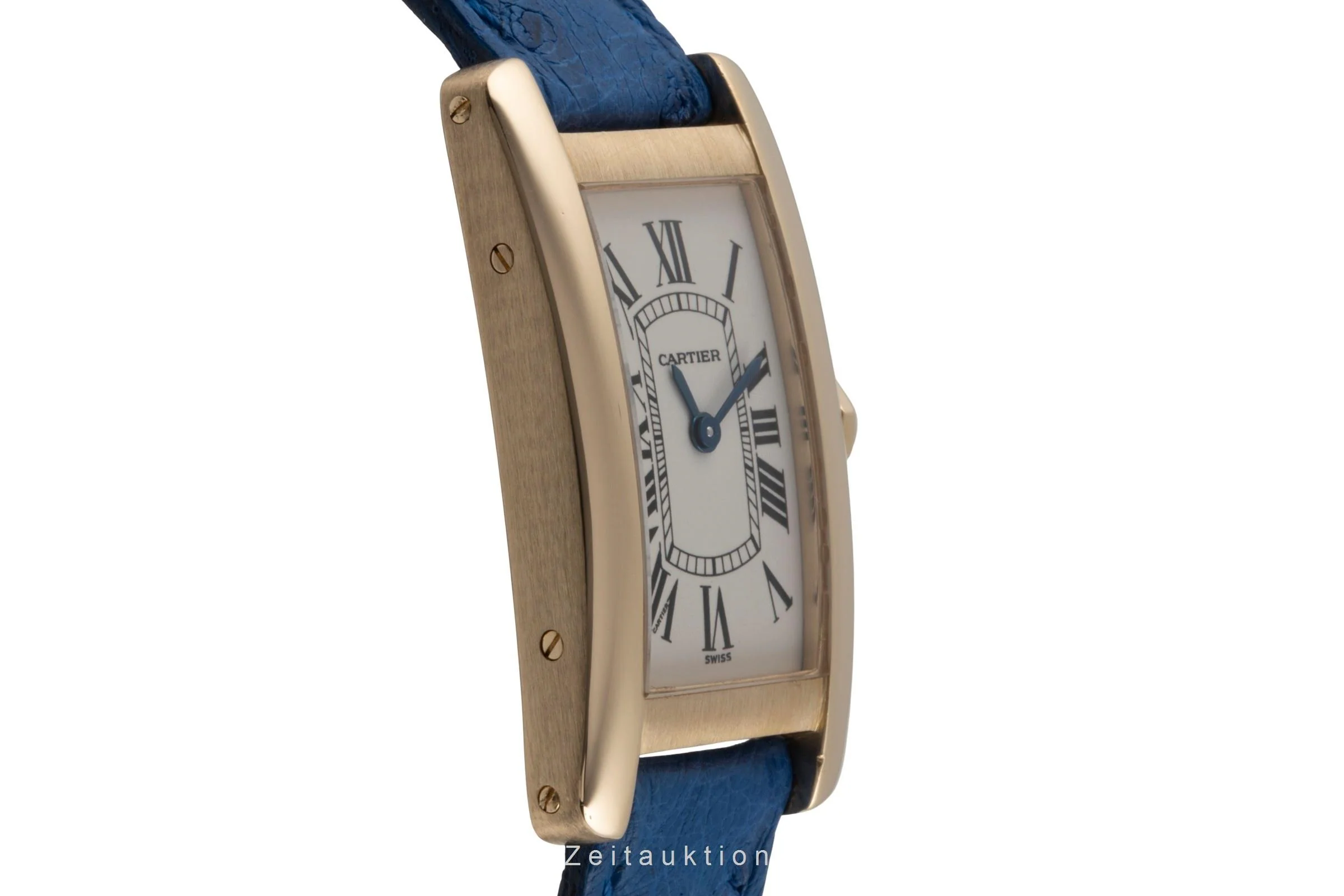 Cartier Tank Américaine 18 ct gold quartz women's watch W2601556  [2506346] - Image 8