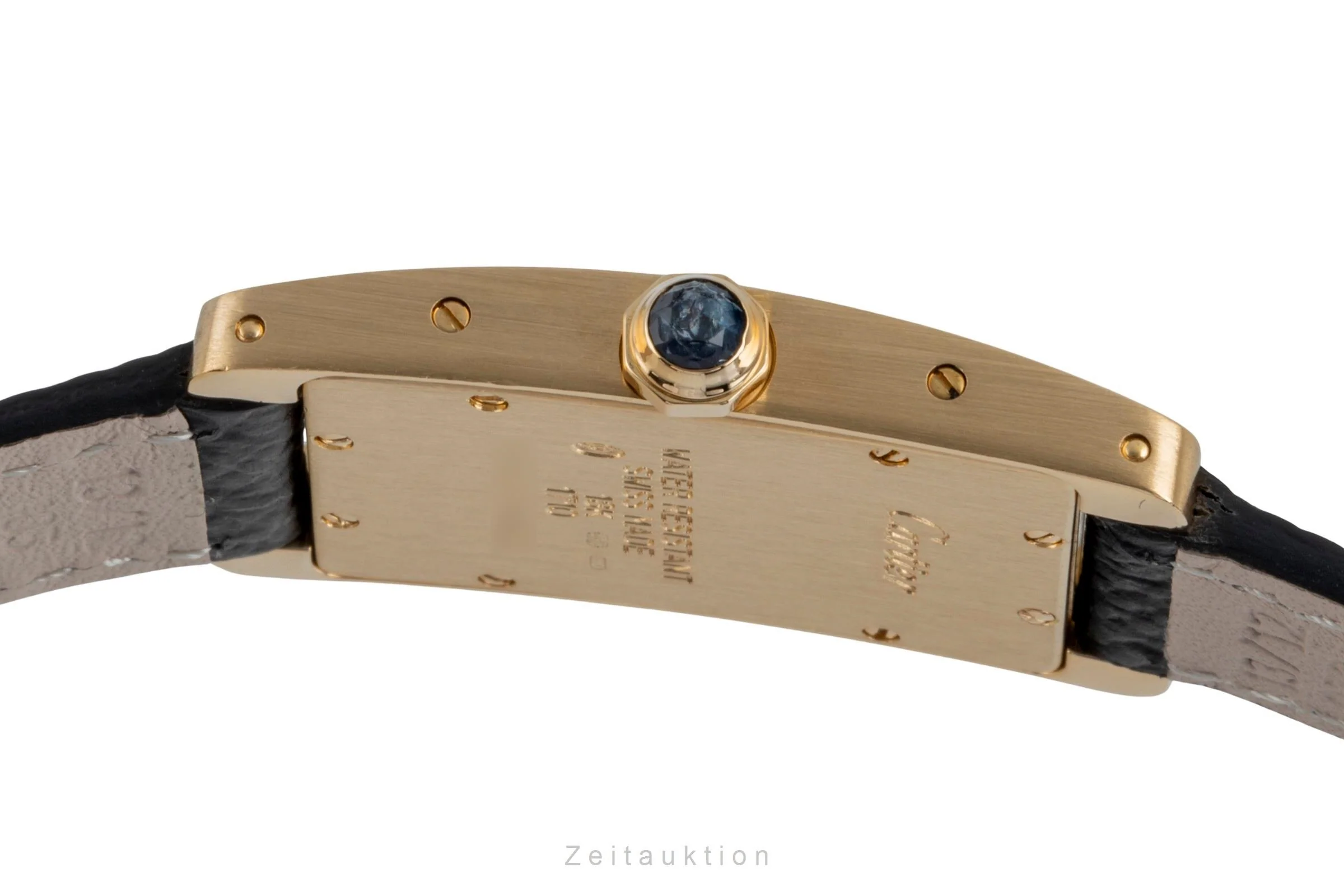 Cartier Tank Américaine 18 ct gold quartz women's watch W26015K2  [2506818] - Image 12