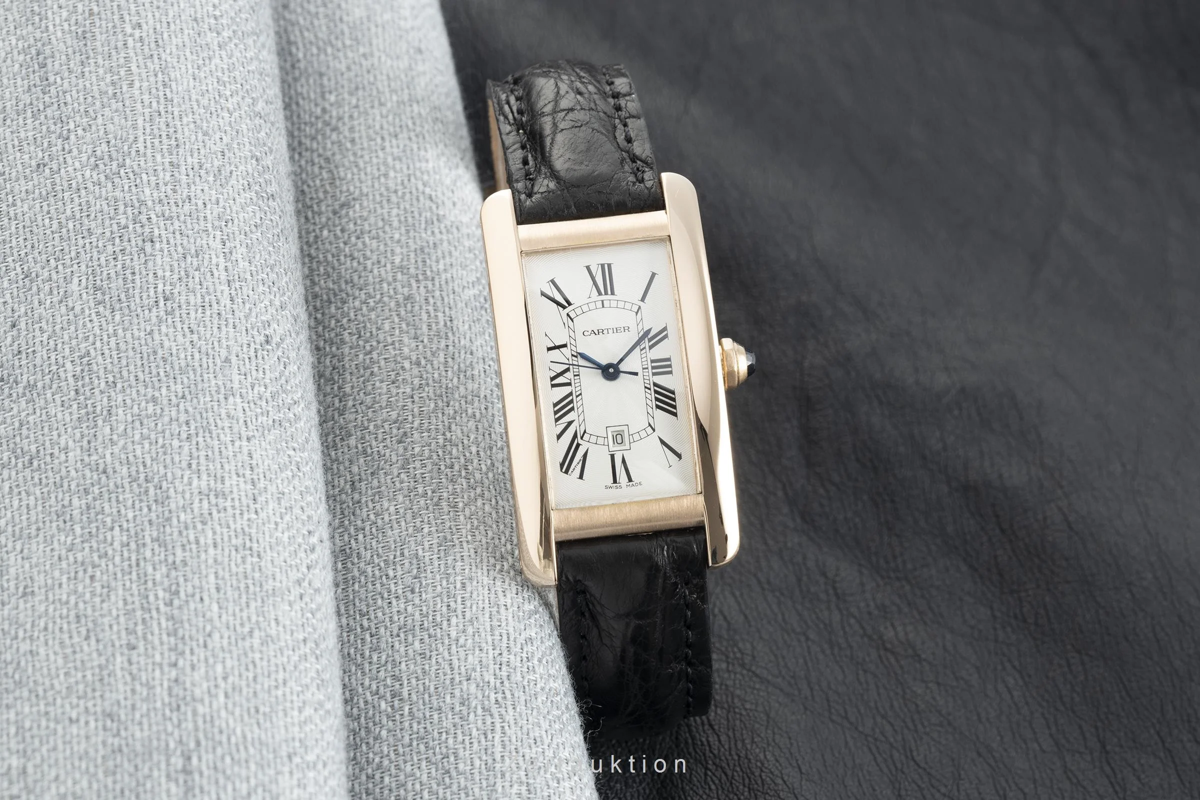 Cartier Tank Américaine 18 ct red gold automatic men's watch W2620030, 2504 LP: 13900EUR  [2109662] - Image 3