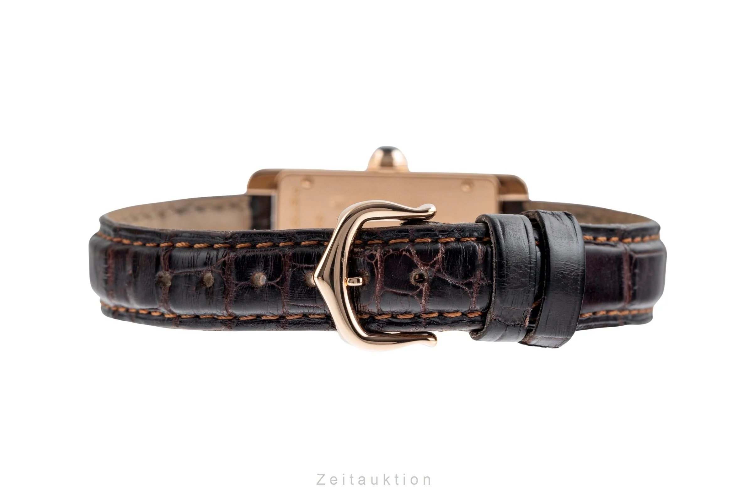 Cartier Tank Américaine 18 ct red gold quartz women's watch W2607456  [2502640] - Image 13