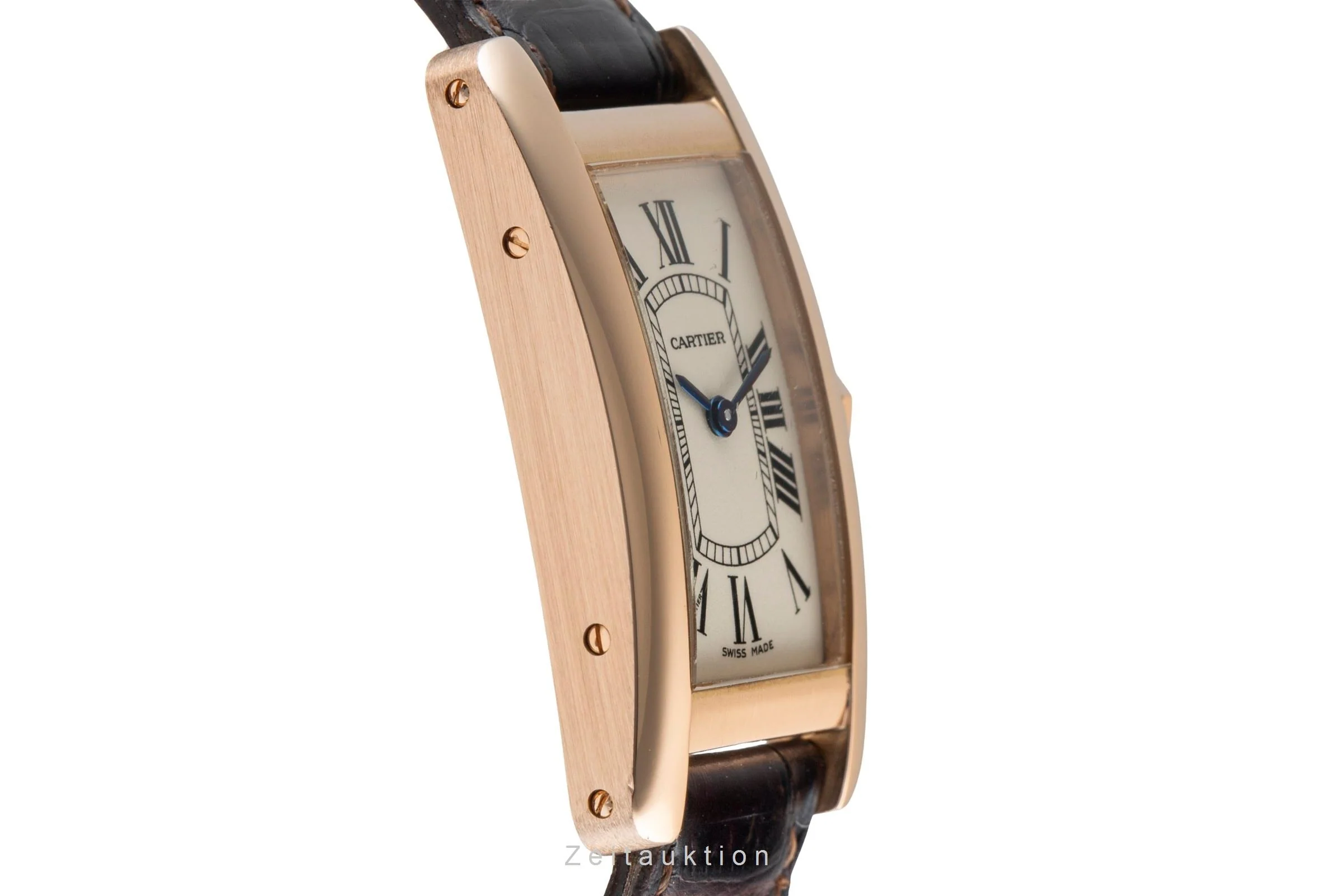 Cartier Tank Américaine 18 ct red gold quartz women's watch W2607456  [2502640] - Image 8
