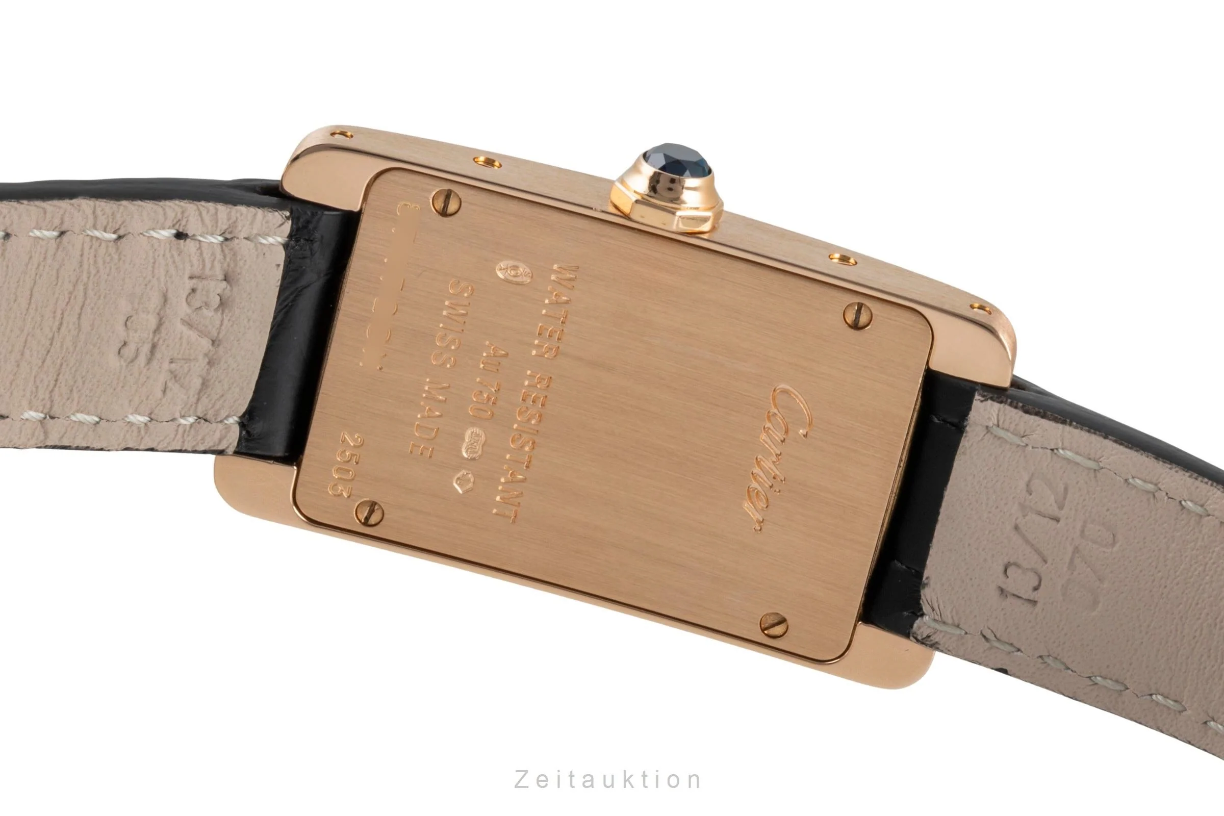 Cartier Tank Américaine 18 ct red gold quartz women's watch W2607456 LP: 12900EUR  [2506812] - Image 11