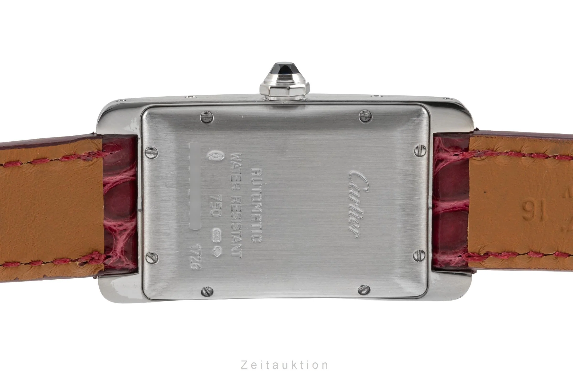 Cartier Tank Américaine 18 ct white gold automatic unisex W2603656, 1726 LP: 33000EUR  [2400912] - Image 10