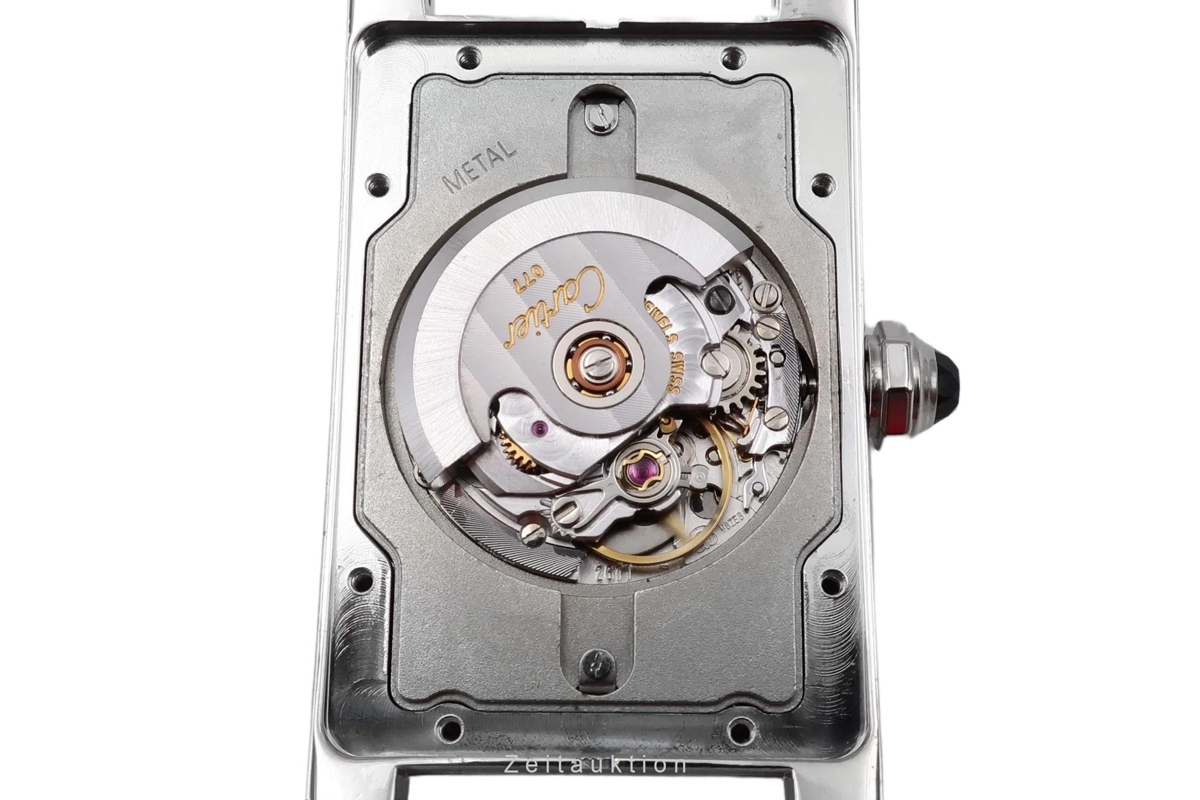 Cartier Tank Américaine 18 ct white gold automatic unisex W2603656, 1726 LP: 33000EUR  [2400912] - Image 14