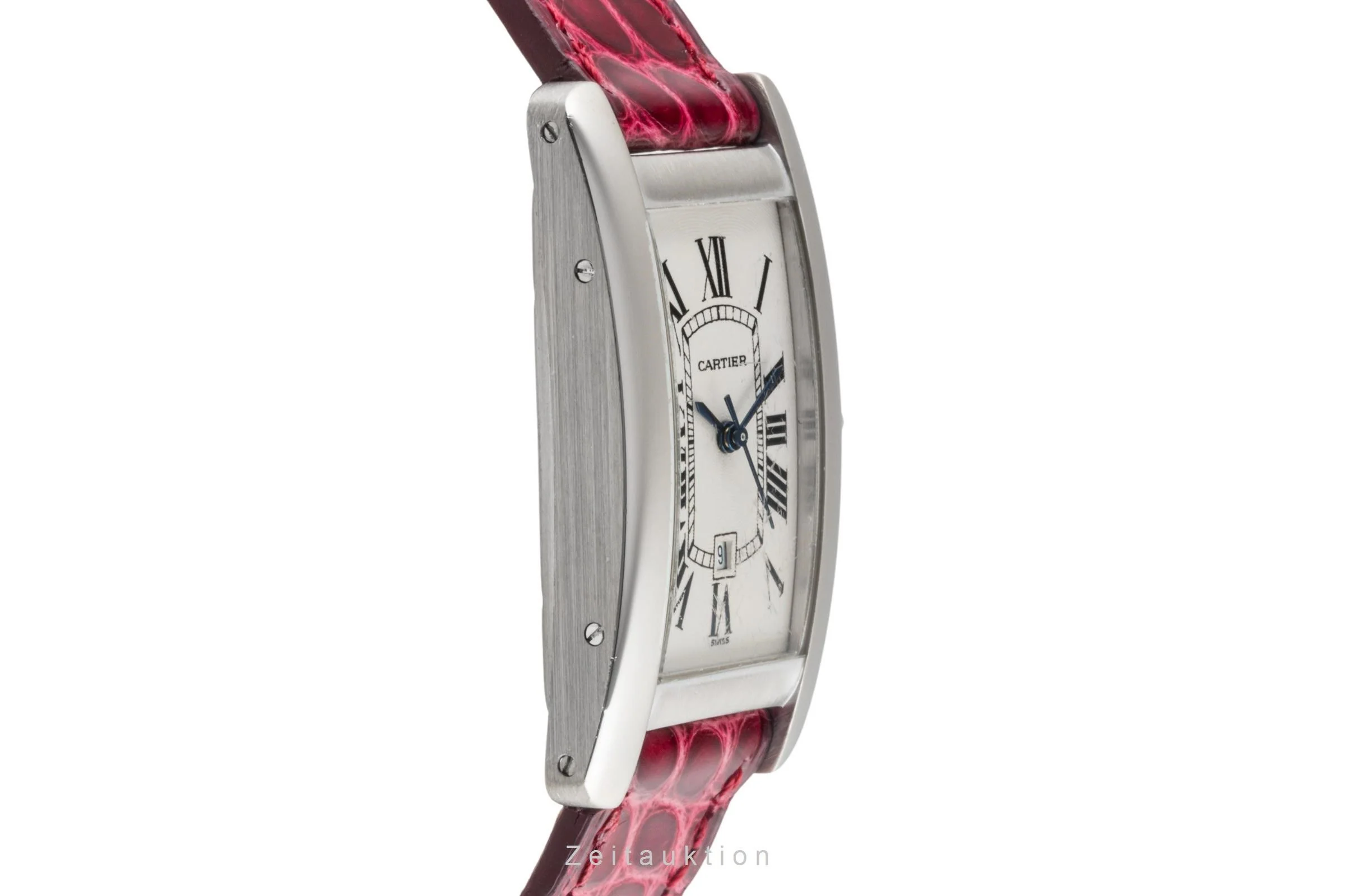 Cartier Tank Américaine 18 ct white gold automatic unisex W2603656, 1726 LP: 33000EUR  [2400912] - Image 7