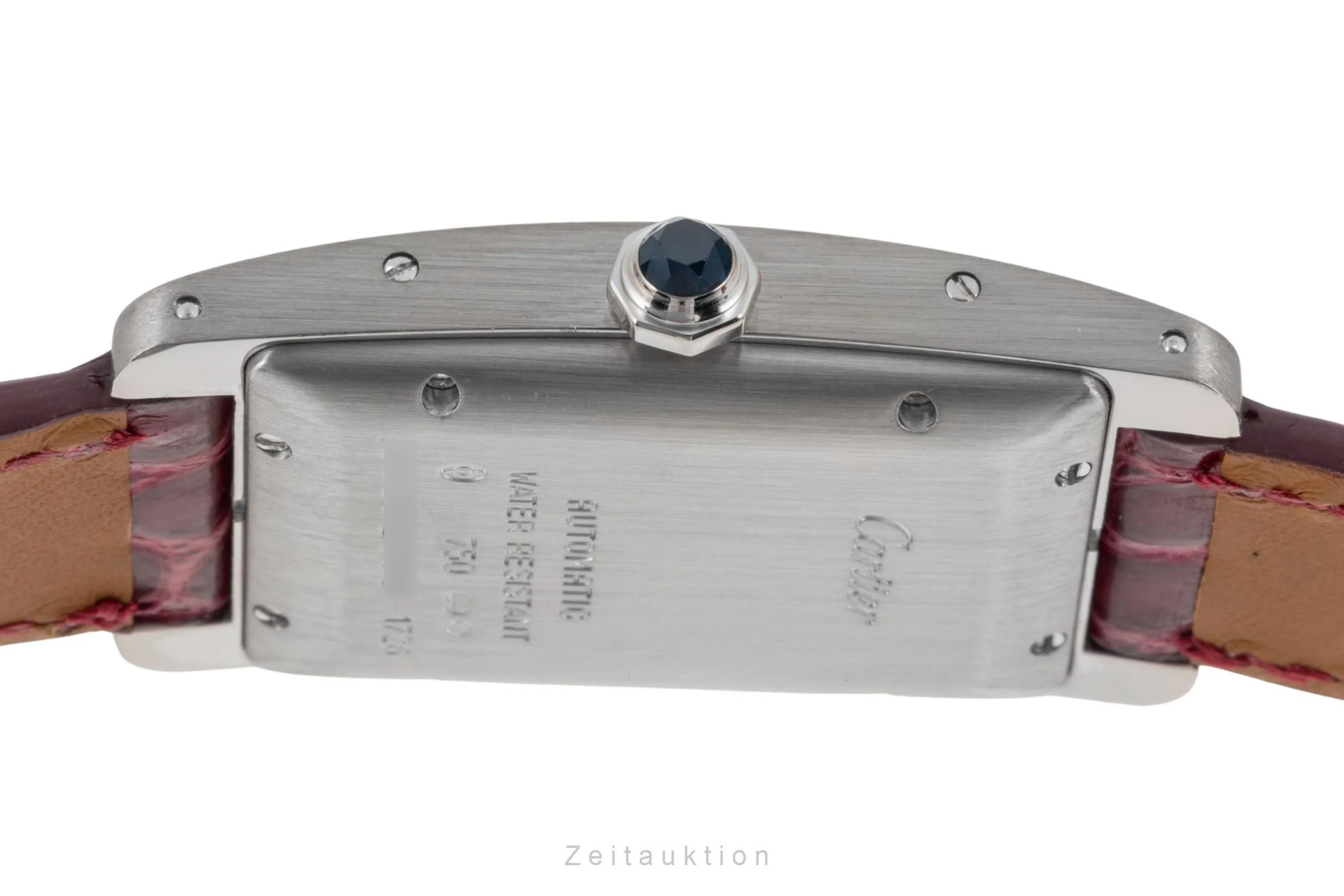 Cartier Tank Américaine 18 ct white gold automatic unisex W2603656, 1726 LP: 33000EUR  [2400912] - Image 9