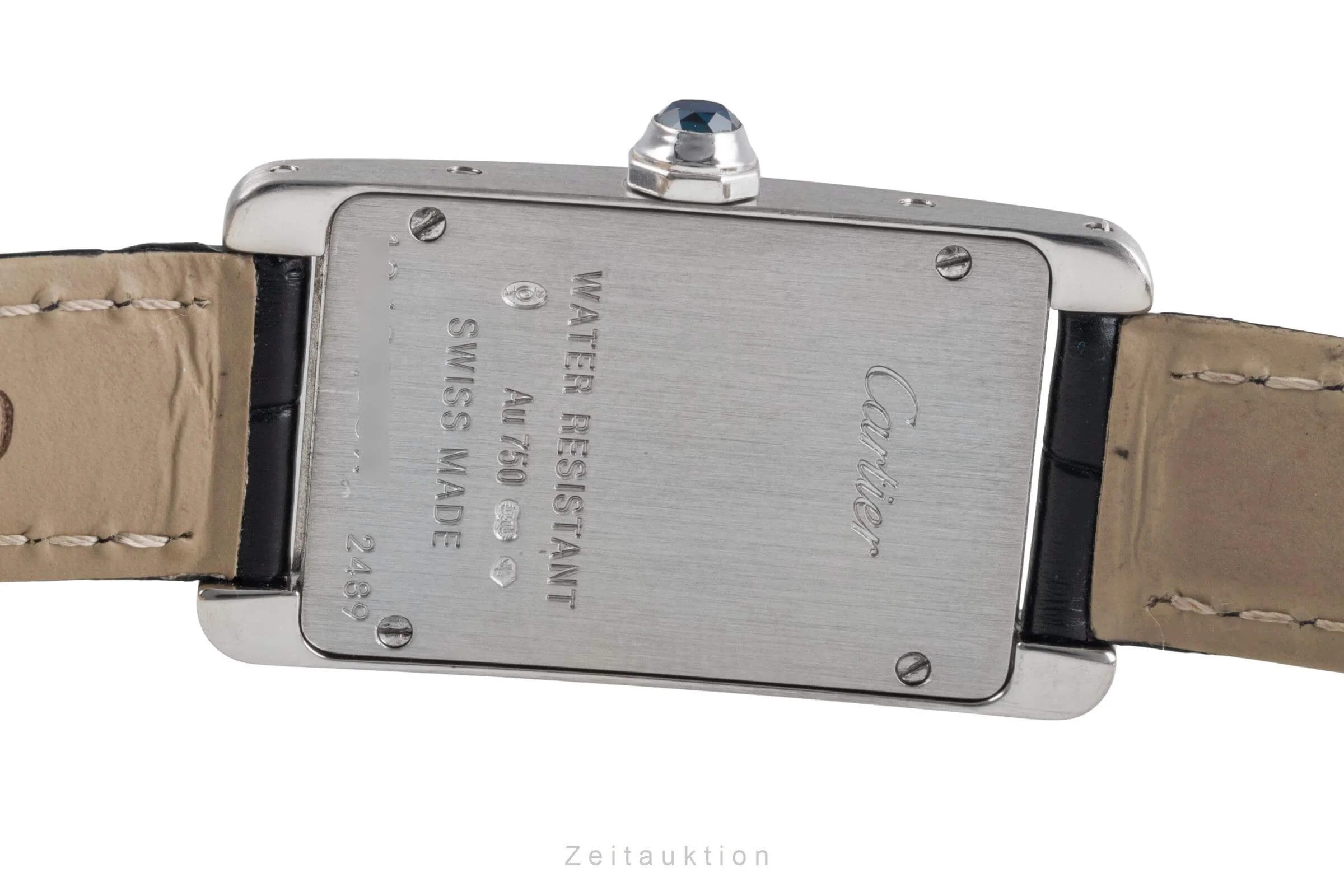 Cartier Tank Américaine 18 ct white gold quartz women's watch W2601956 LP: 12400EUR  [2500189] - Image 11