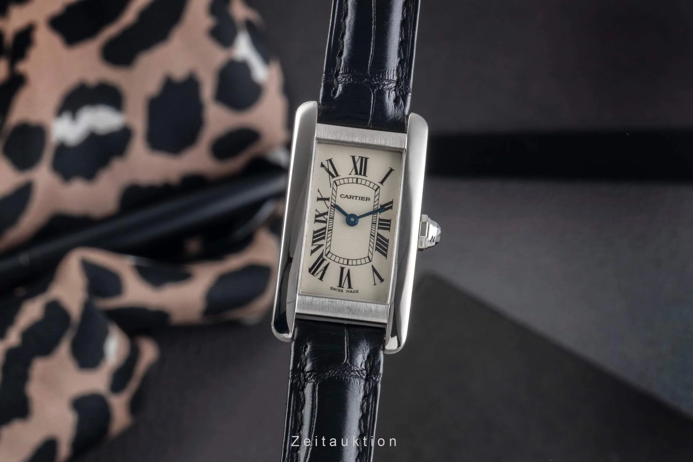 Cartier Tank Américaine 18 ct white gold quartz women's watch W2601956 LP: 12400EUR  [2500189] - Image 2