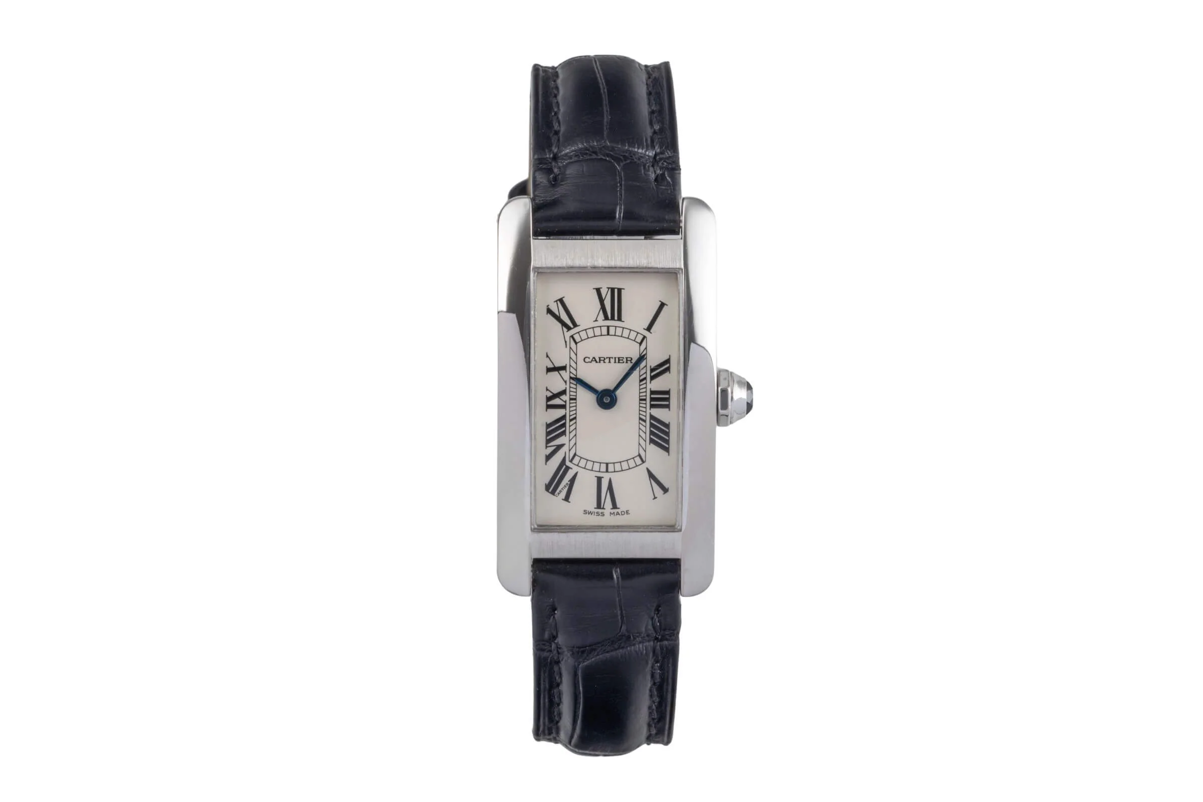 Cartier Tank Américaine 18 ct white gold quartz women's watch W2601956 LP: 12400EUR  [2500189] - Image 5