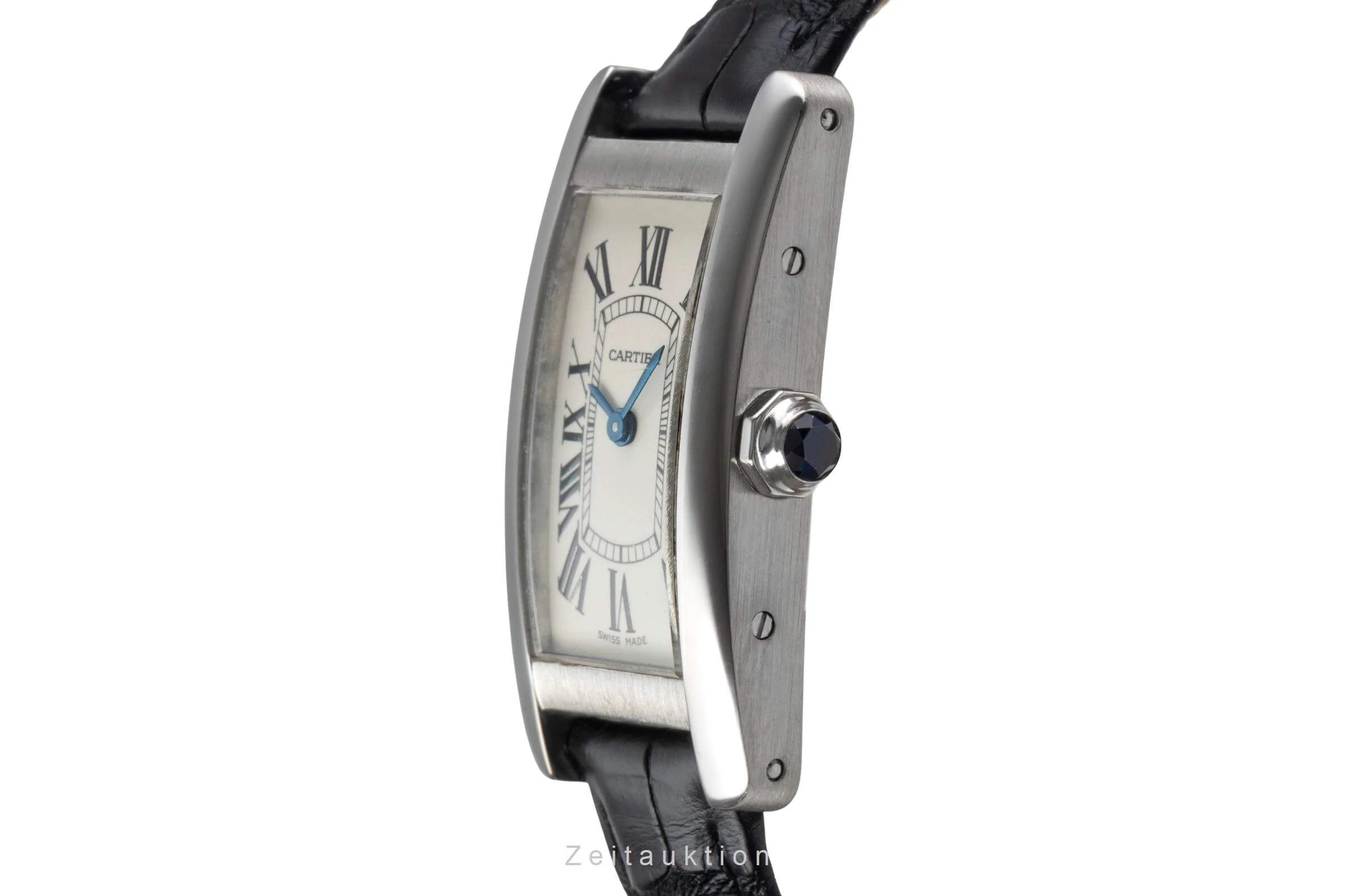 Cartier Tank Américaine 18 ct white gold quartz women's watch W2601956 LP: 12400EUR  [2500189] - Image 7