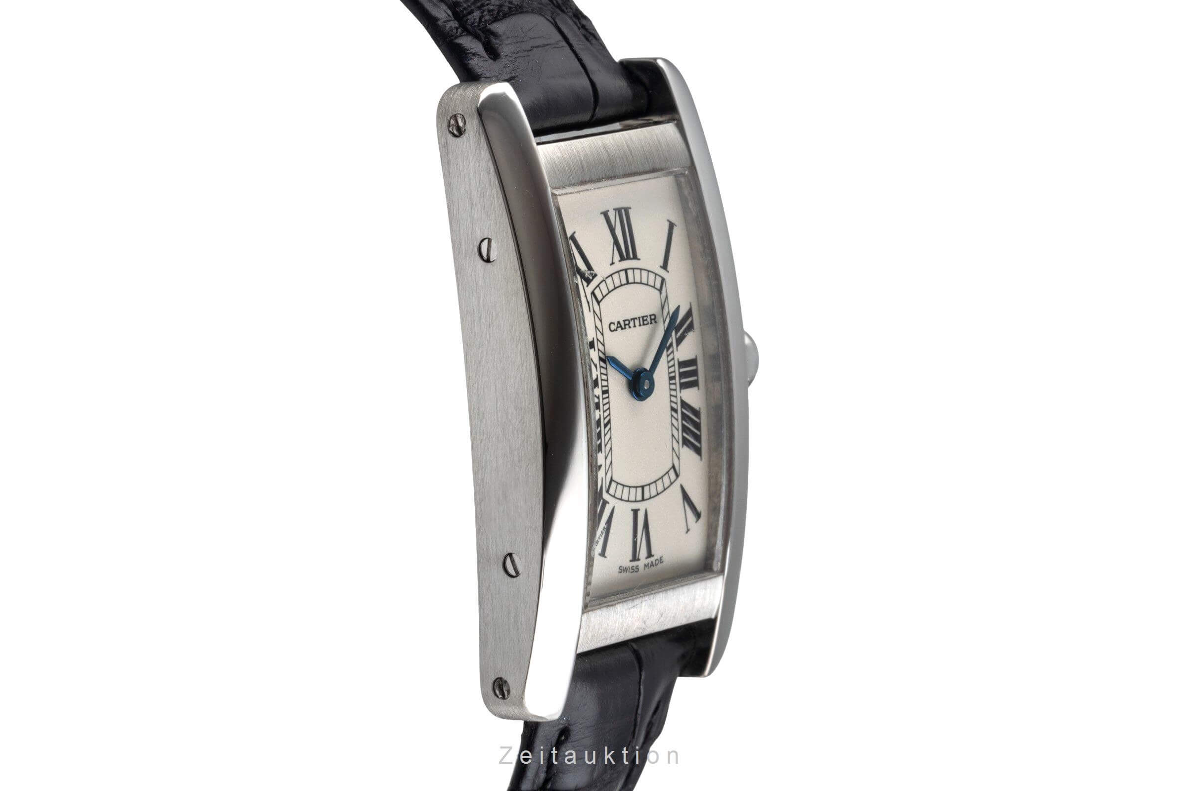 Cartier Tank Américaine 18 ct white gold quartz women's watch W2601956 LP: 12400EUR  [2500189] - Image 8