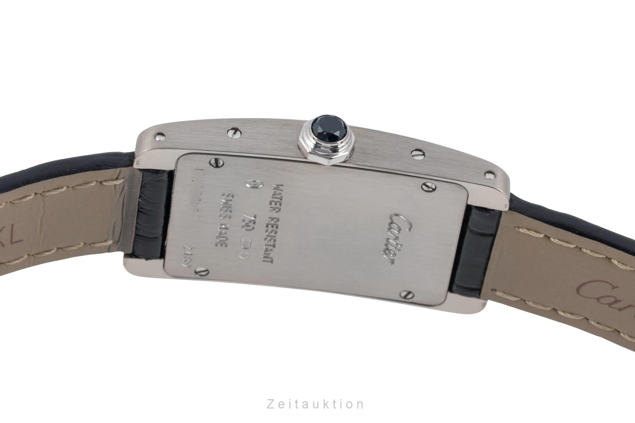 Cartier Tank Américaine 18 ct white gold quartz women's watch W2601956  [2505568] - Image 13