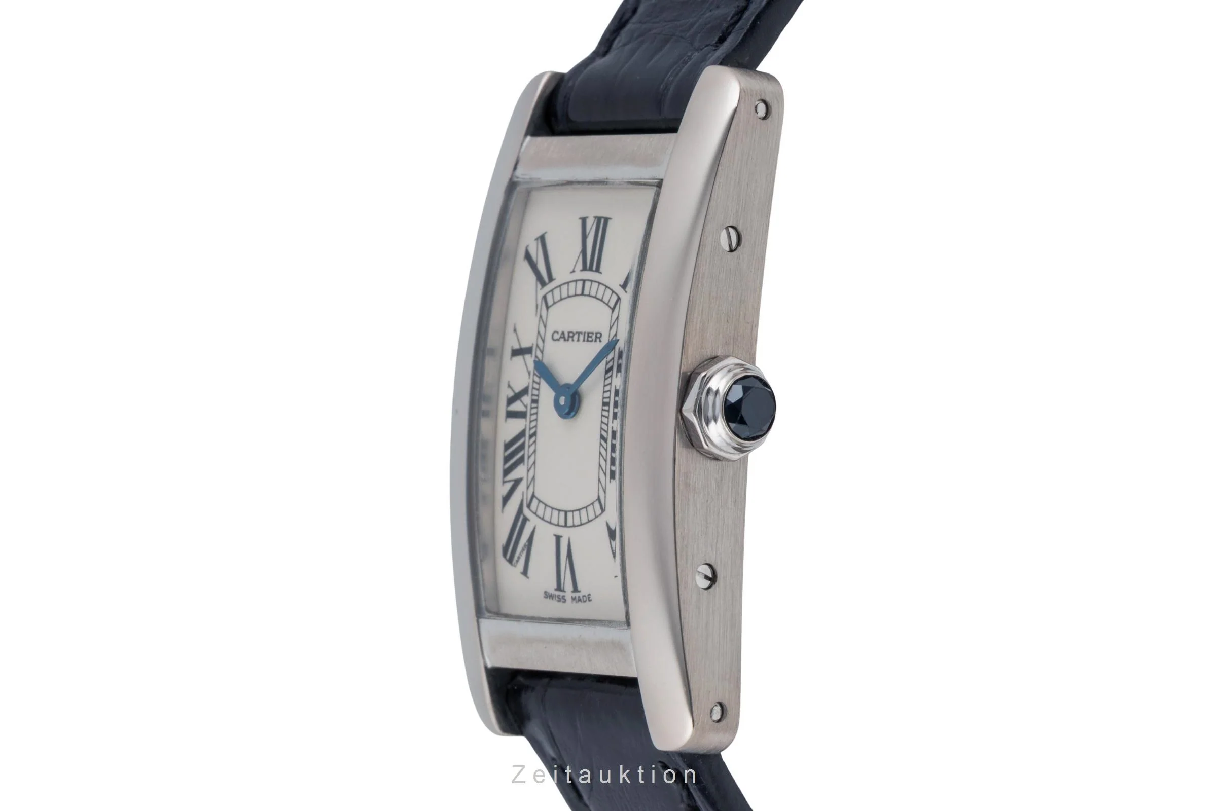 Cartier Tank Américaine 18 ct white gold quartz women's watch W2601956  [2505568] - Image 7