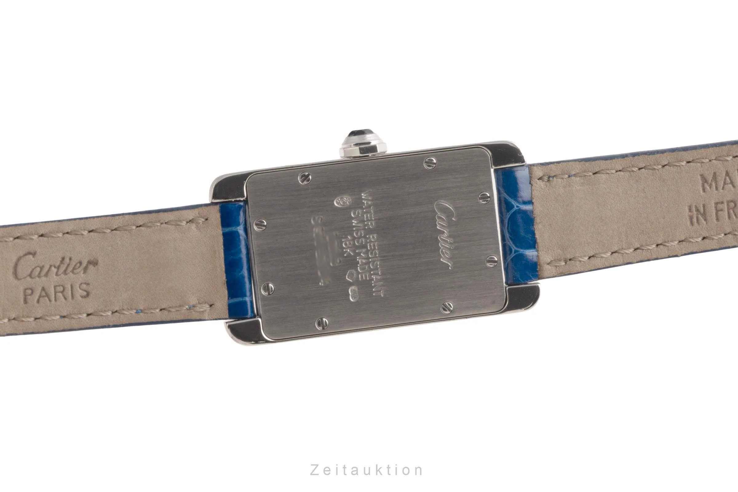 Cartier Tank Américaine 18 ct white gold quartz women's watch W26019L4 LP: 12400EUR  [2501306] - Image 10