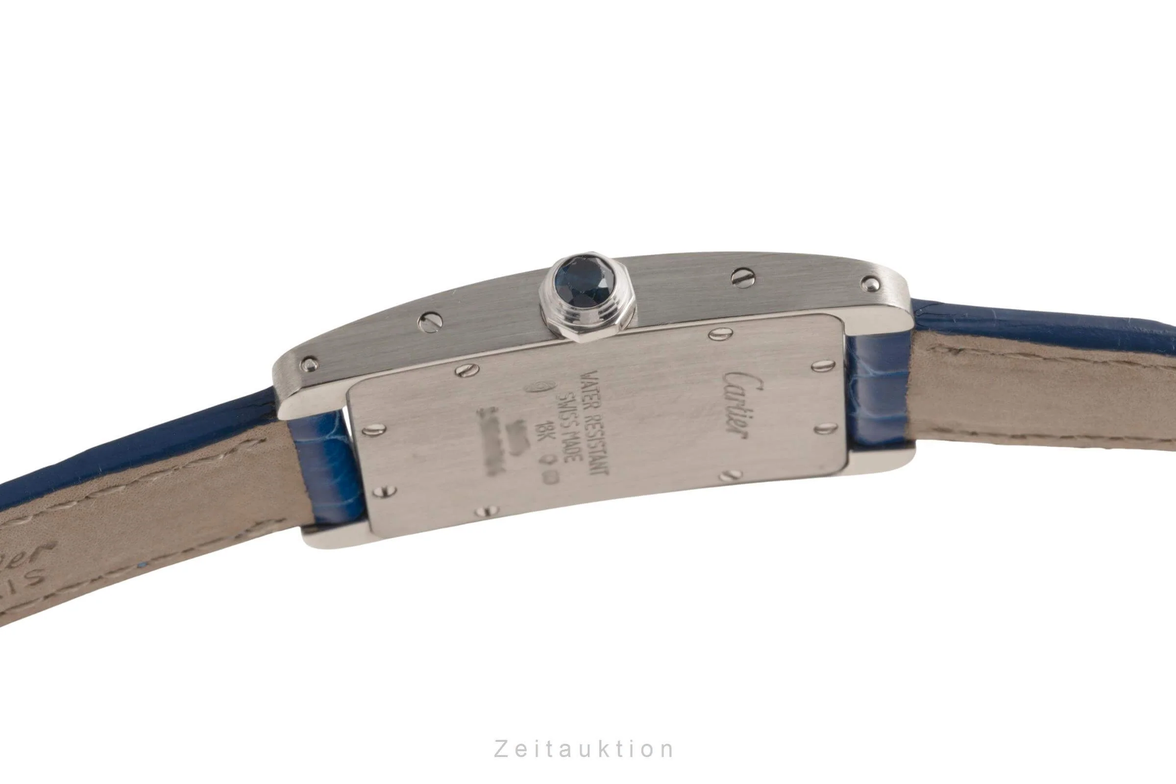 Cartier Tank Américaine 18 ct white gold quartz women's watch W26019L4 LP: 12400EUR  [2501306] - Image 11
