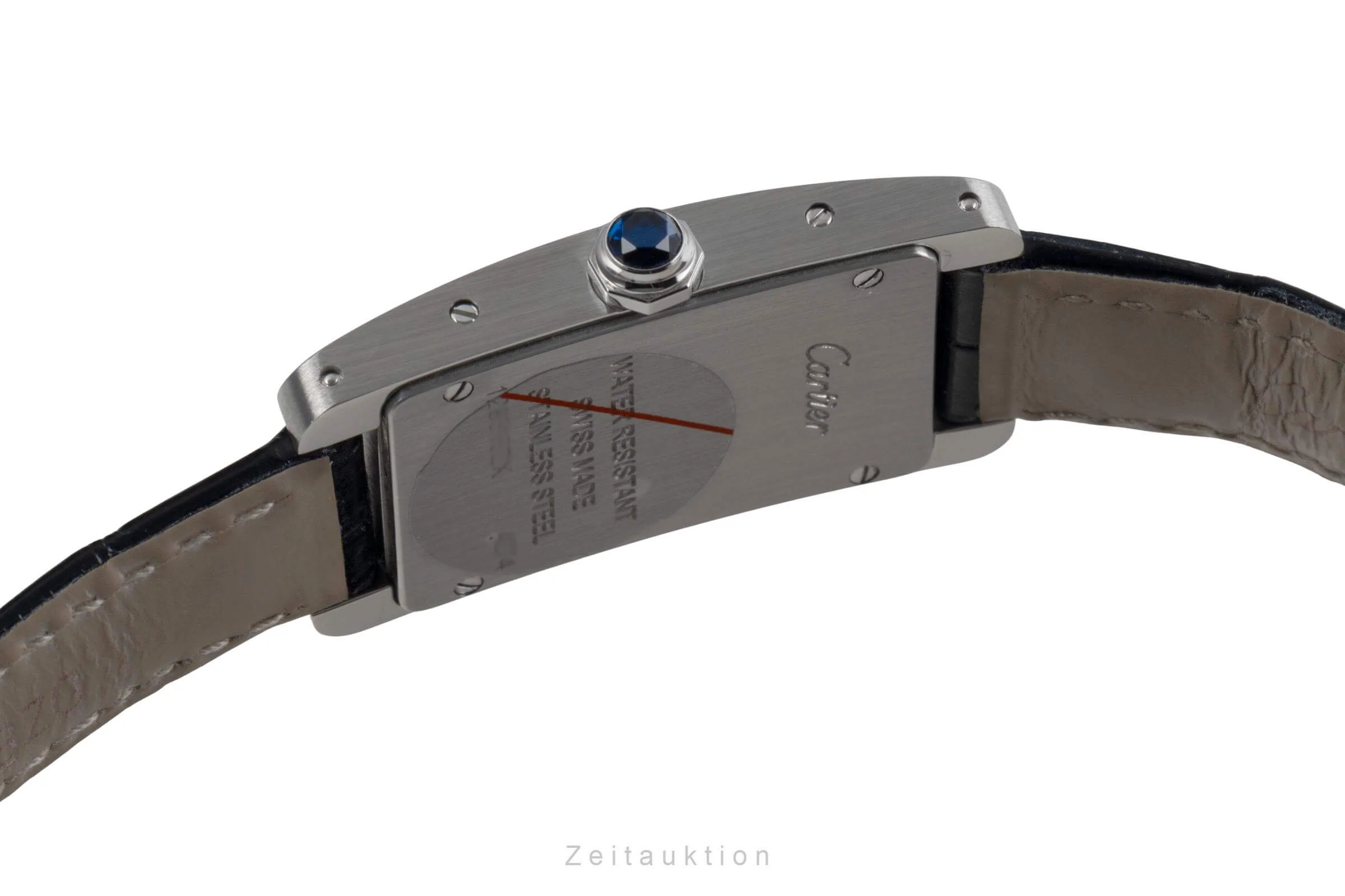 Cartier Tank Américaine steel quartz women's watch WSTA0016 LP: 4300EUR  [2500094] - Image 12