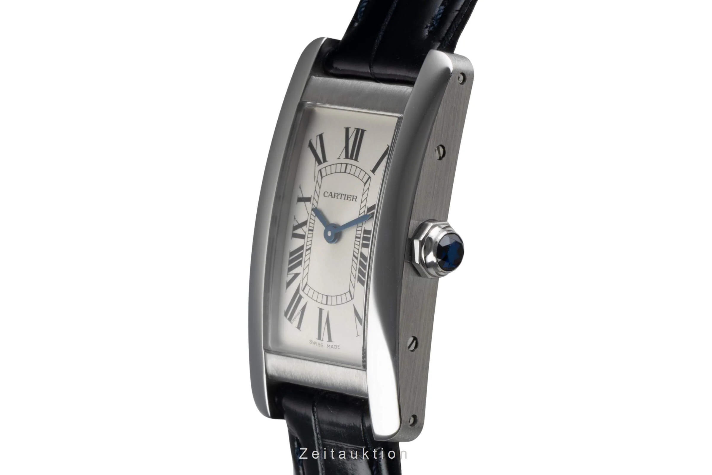 Cartier Tank Américaine steel quartz women's watch WSTA0016 LP: 4300EUR  [2500094] - Image 7