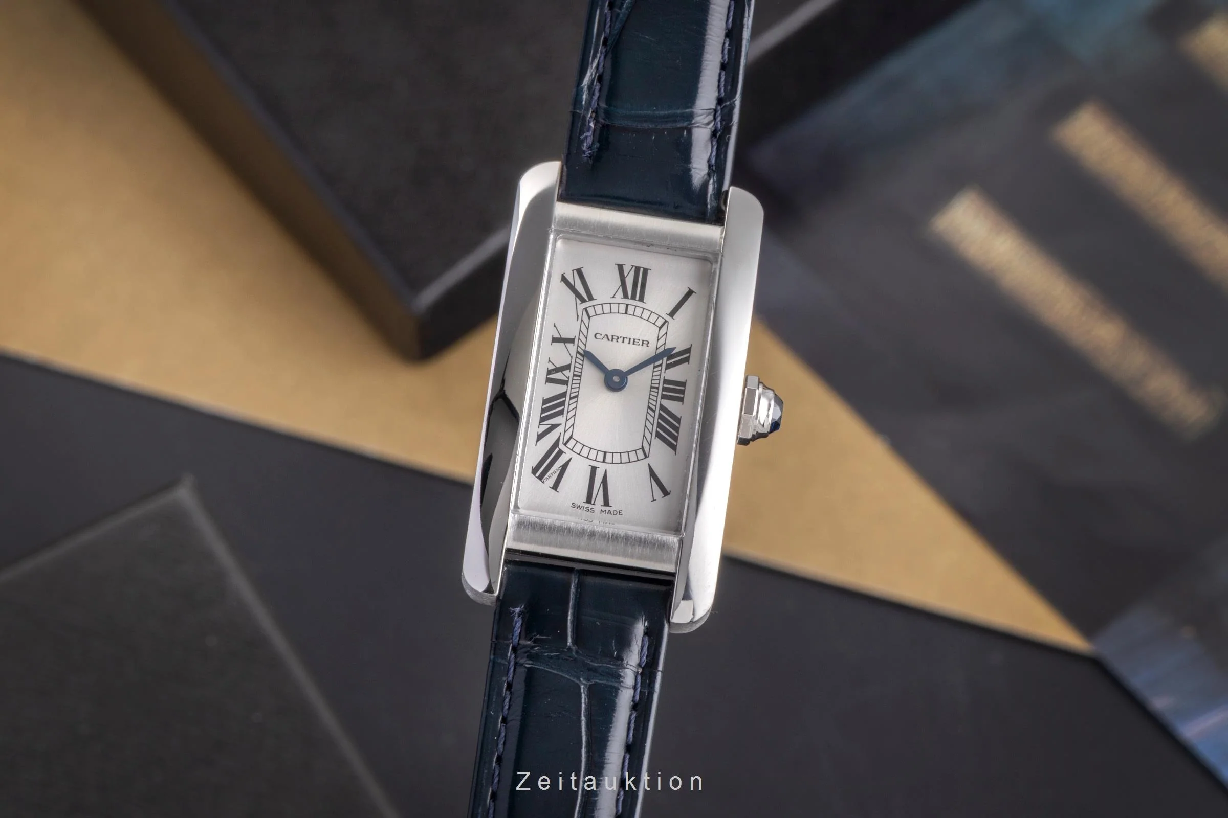 Cartier Tank Américaine steel quartz women's watch WSTA0043 LP: 4300EUR  [2505445] - Image 2