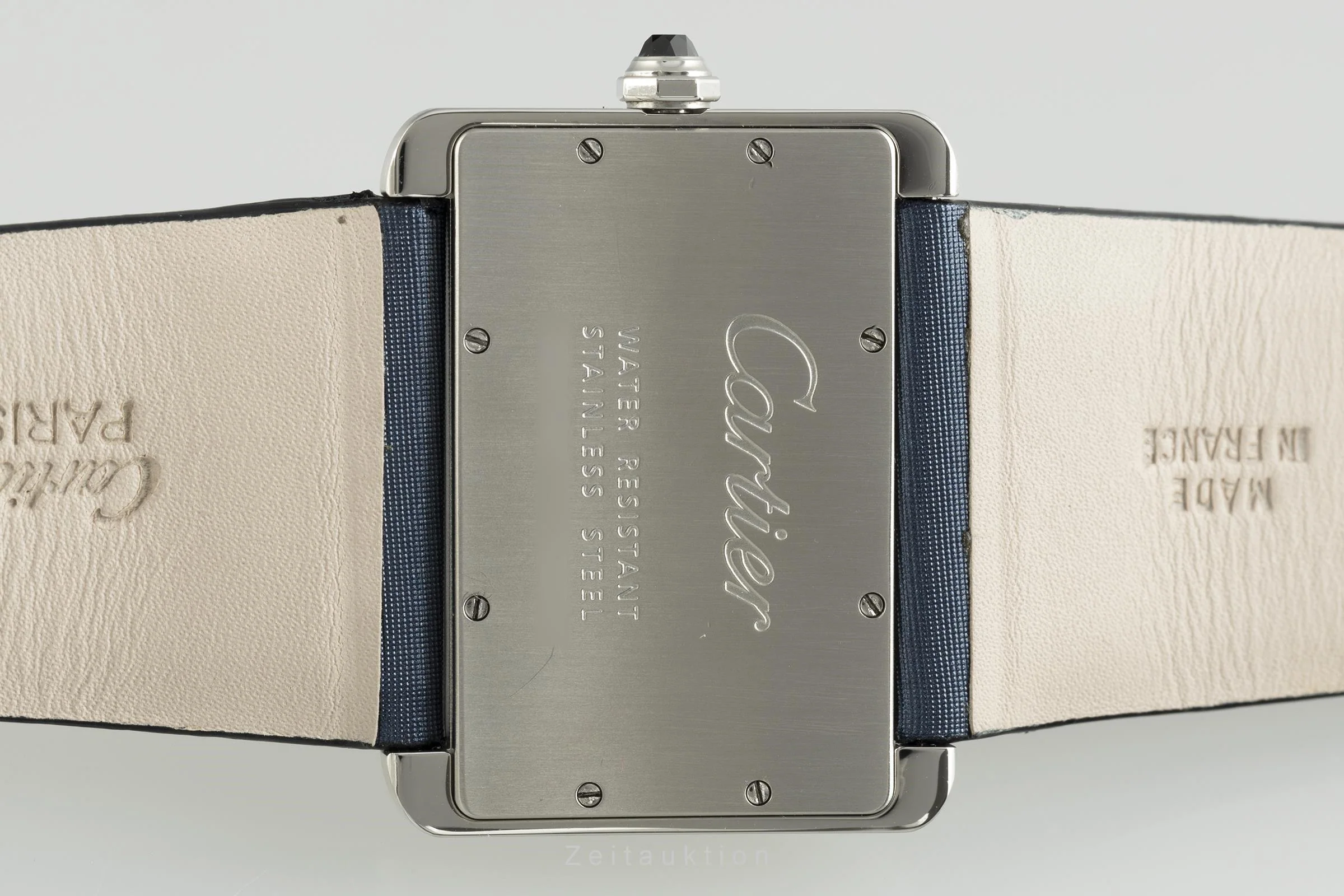 Cartier Tank Divan steel quartz women's watch 2600  [2108211] - Image 10