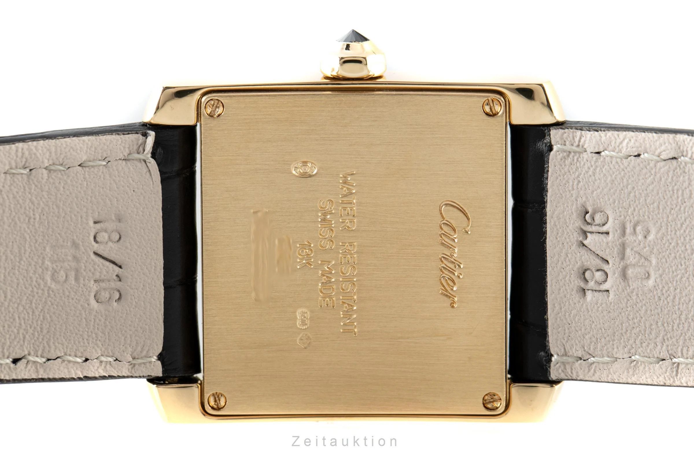 Cartier Tank Francaise 18 ct gold quartz women's watch 1821 LP: 9250EUR  [2200548] - Image 12