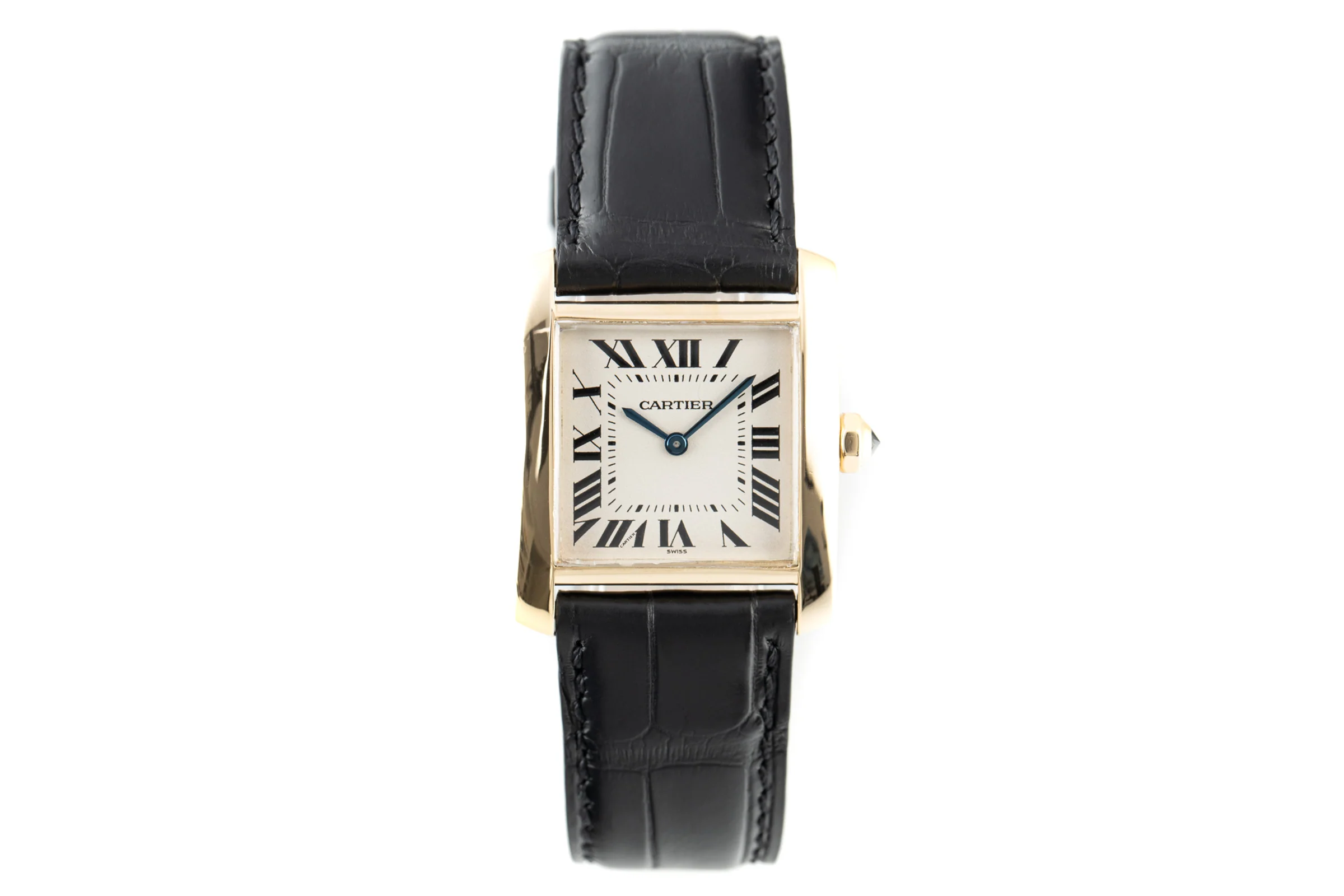 Cartier Tank Francaise 18 ct gold quartz women's watch 1821 LP: 9250EUR  [2200548] - Image 4