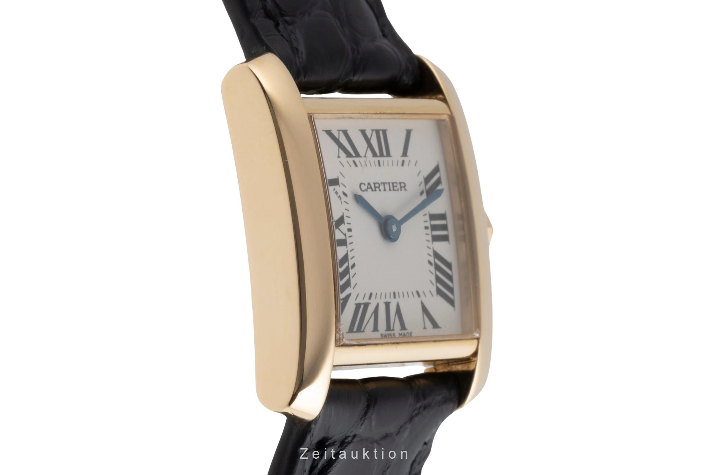 Cartier Tank Francaise 18 ct gold quartz women's watch W5000256  [2503394] - Image 8