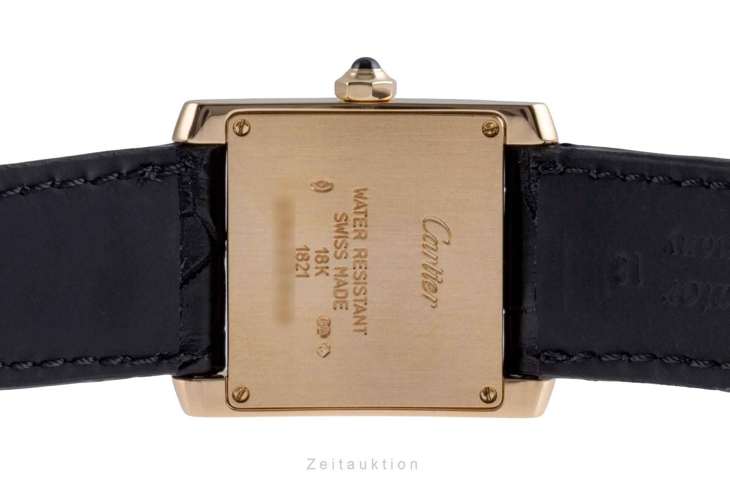 Cartier Tank Francaise 18 ct gold quartz women's watch W50003N2  [2502186] - Image 10
