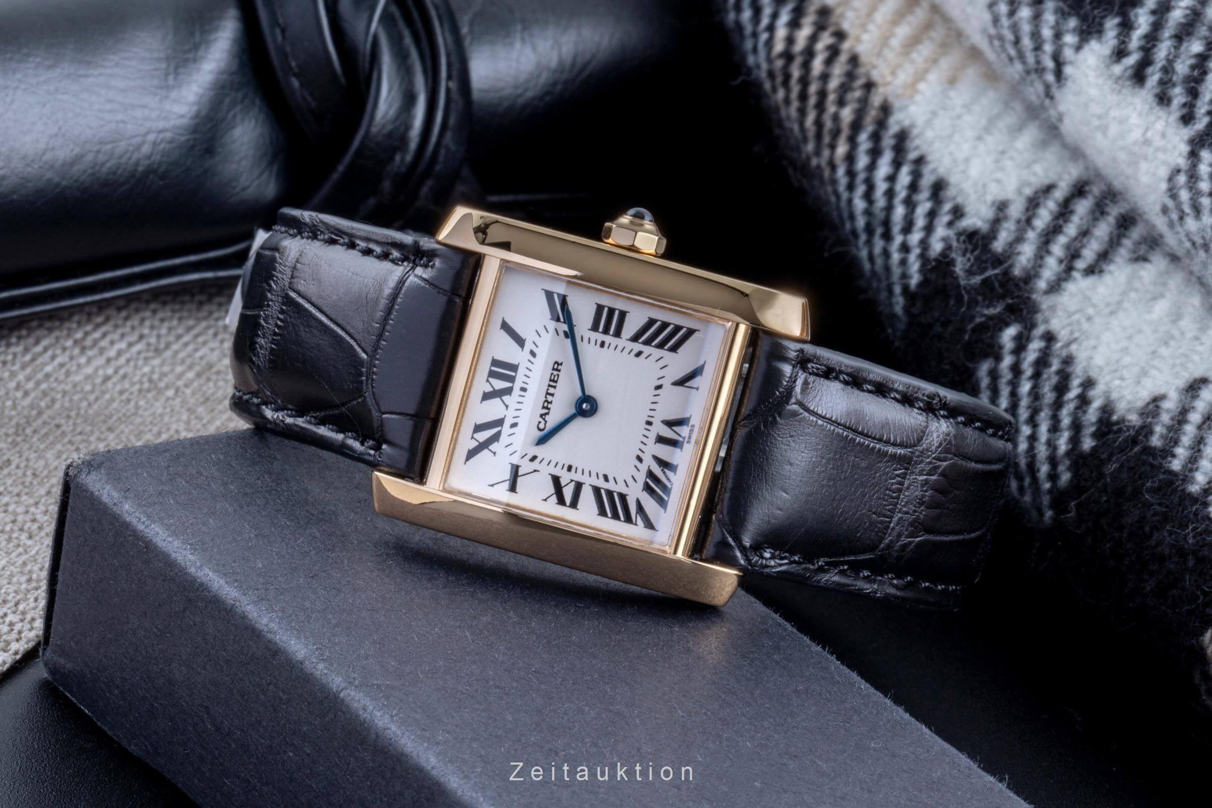 Cartier Tank Francaise 18 ct gold quartz women's watch W50003N2  [2502186] - Image 3