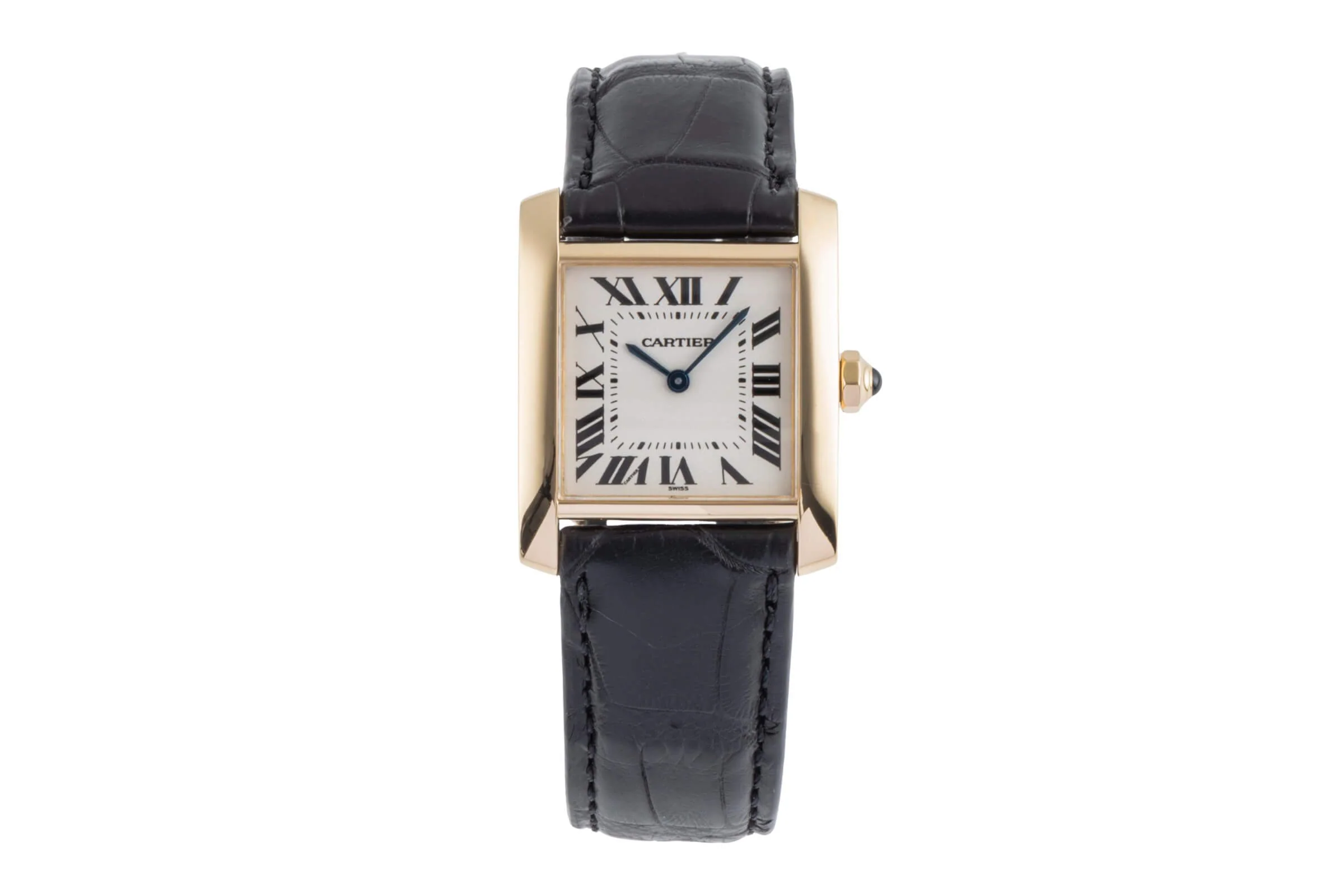 Cartier Tank Francaise 18 ct gold quartz women's watch W50003N2  [2502186] - Image 5