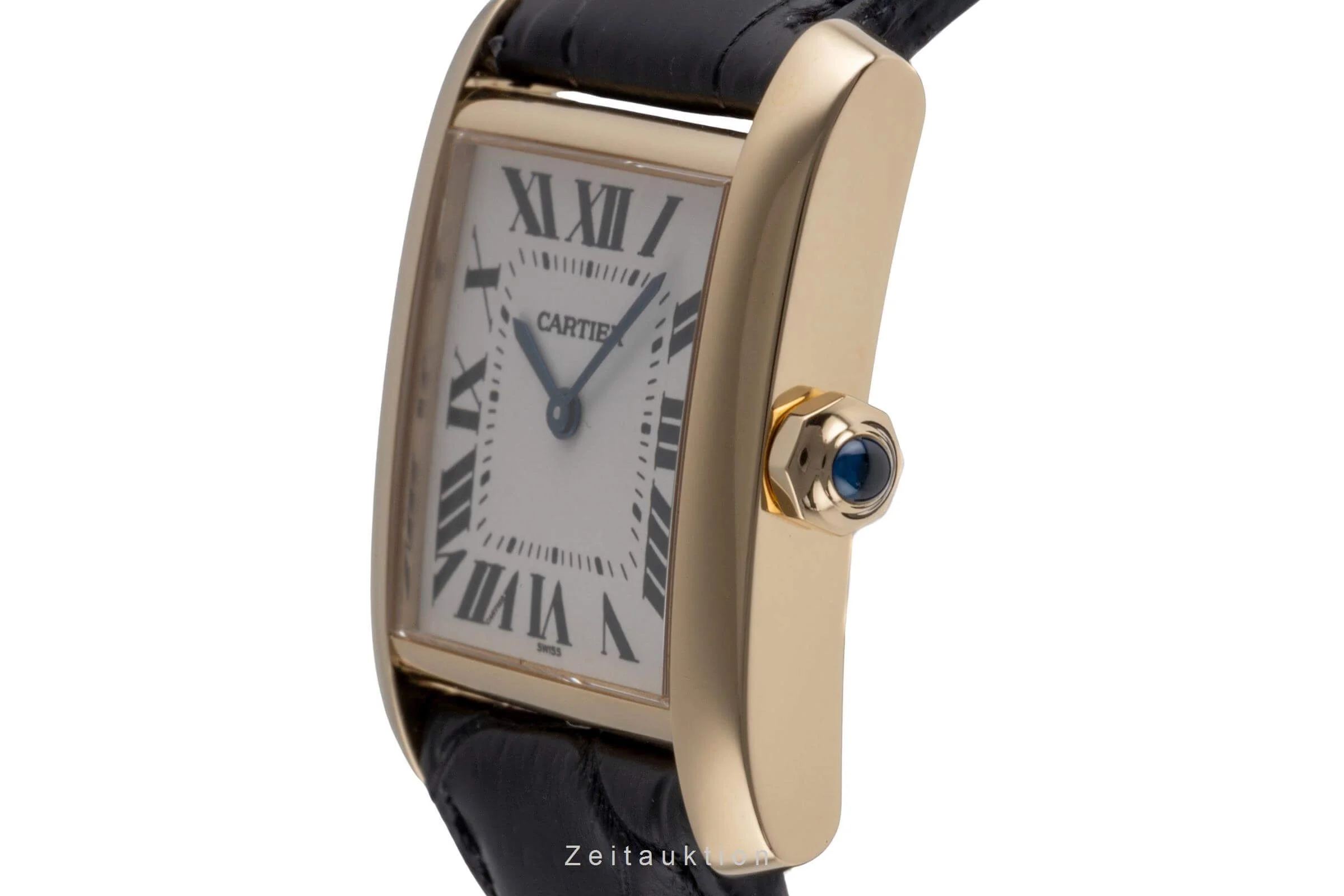 Cartier Tank Francaise 18 ct gold quartz women's watch W50003N2  [2502186] - Image 7