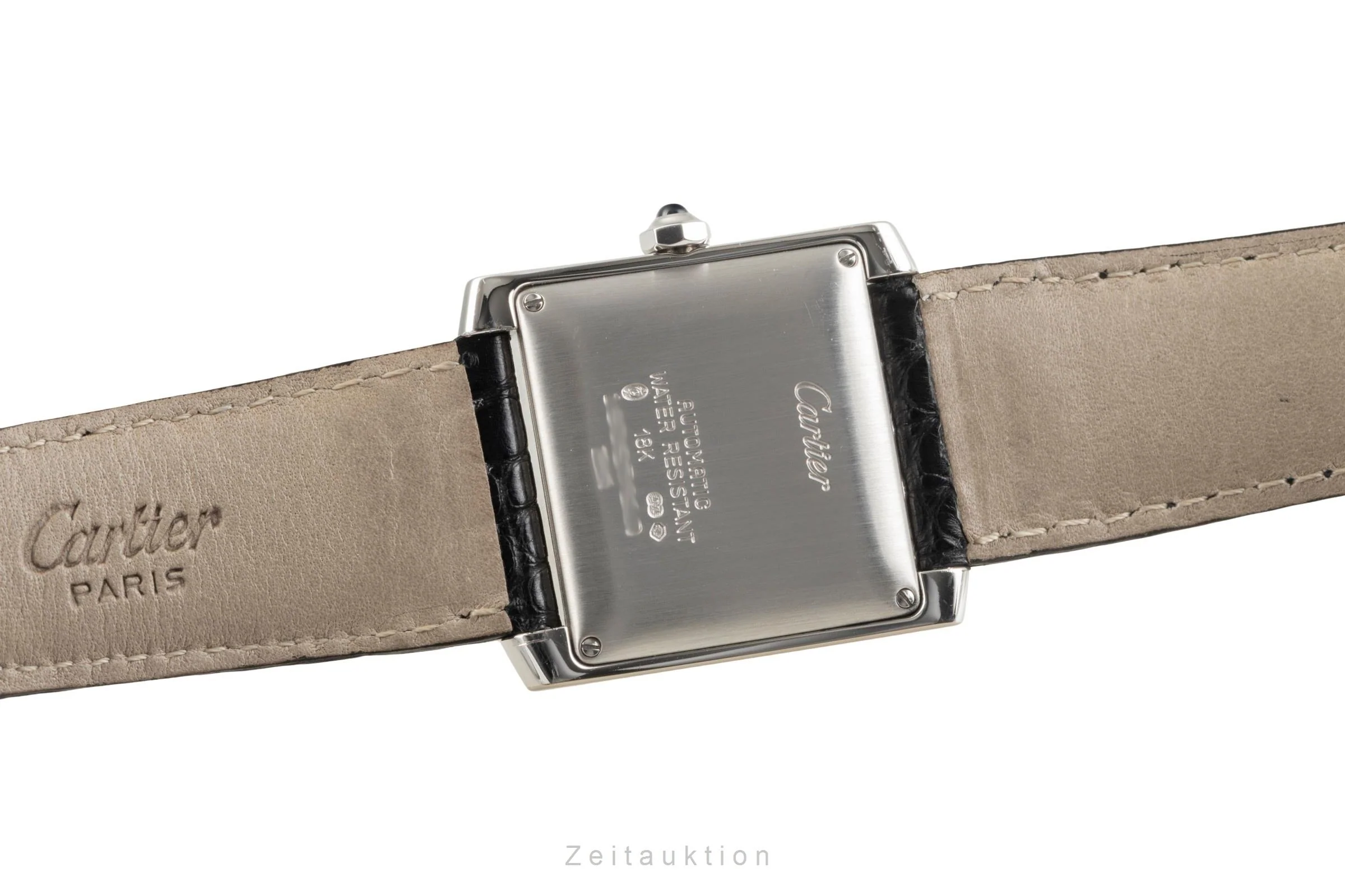 Cartier Tank Francaise 18 ct white gold automatic men's watch W5001156, 2366  [2504466] - Image 12