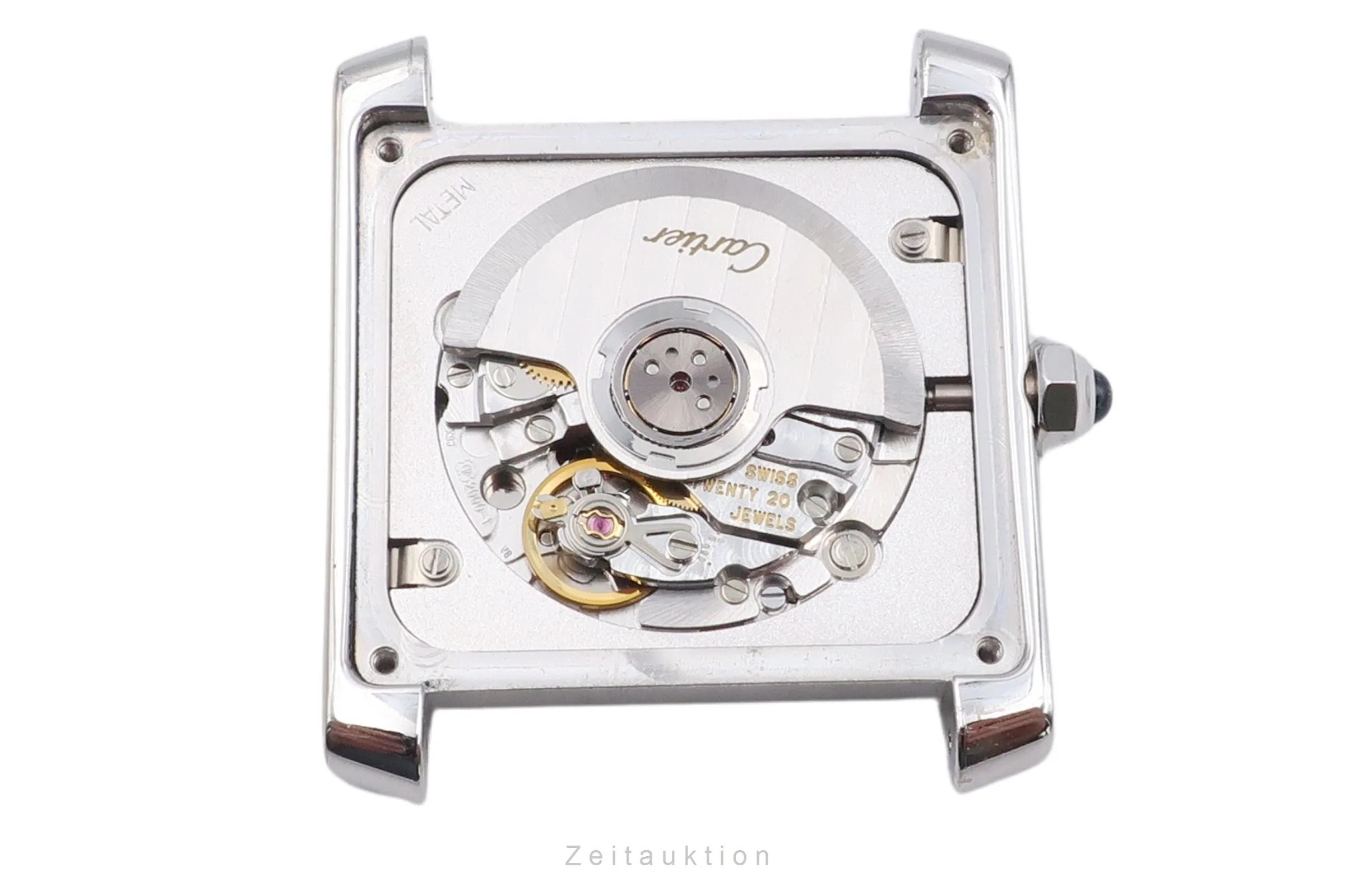 Cartier Tank Francaise 18 ct white gold automatic men's watch W5001156, 2366  [2504466] - Image 15