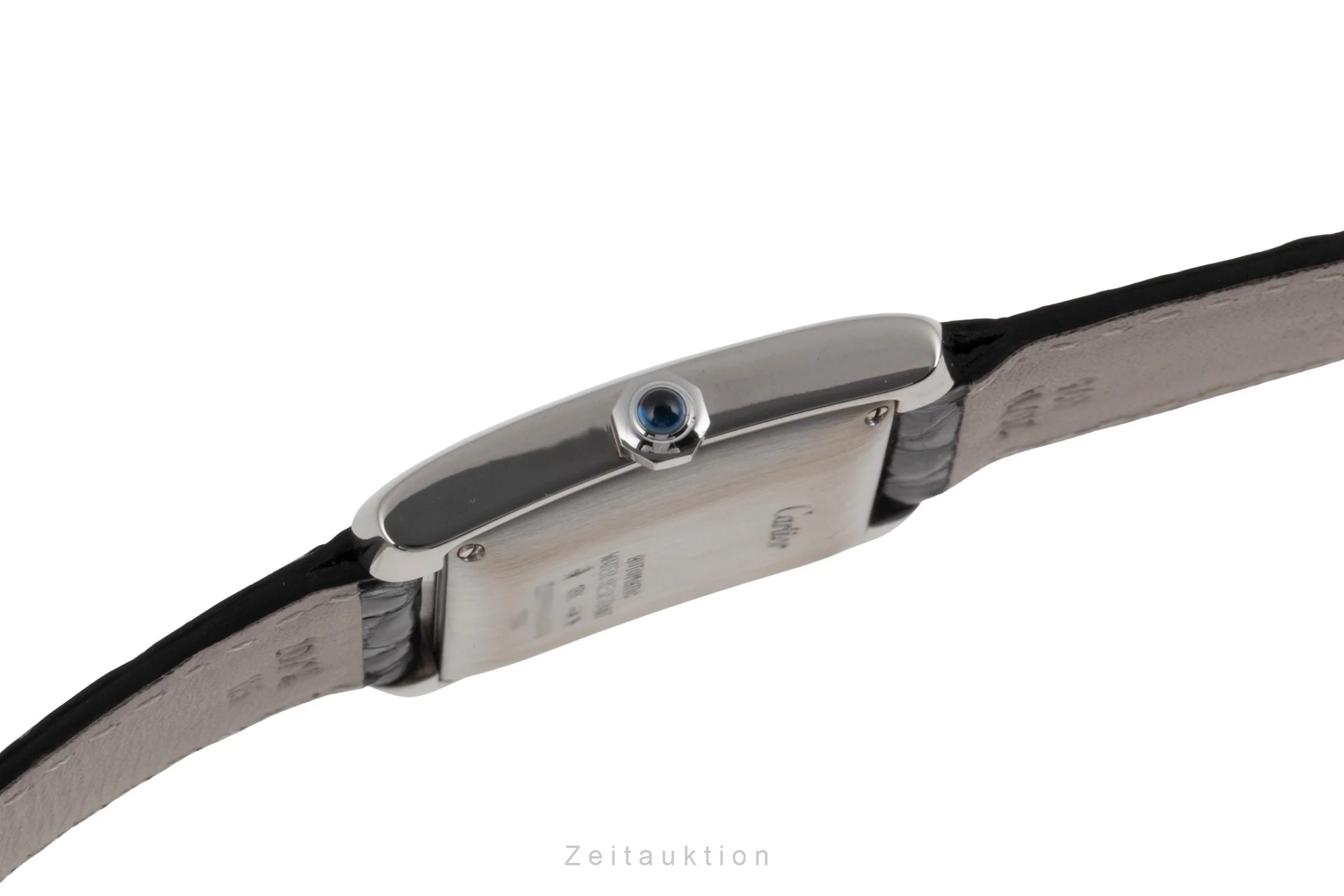 Cartier Tank Francaise 18 ct white gold automatic women's watch W50011S3  [2504406] - Image 13