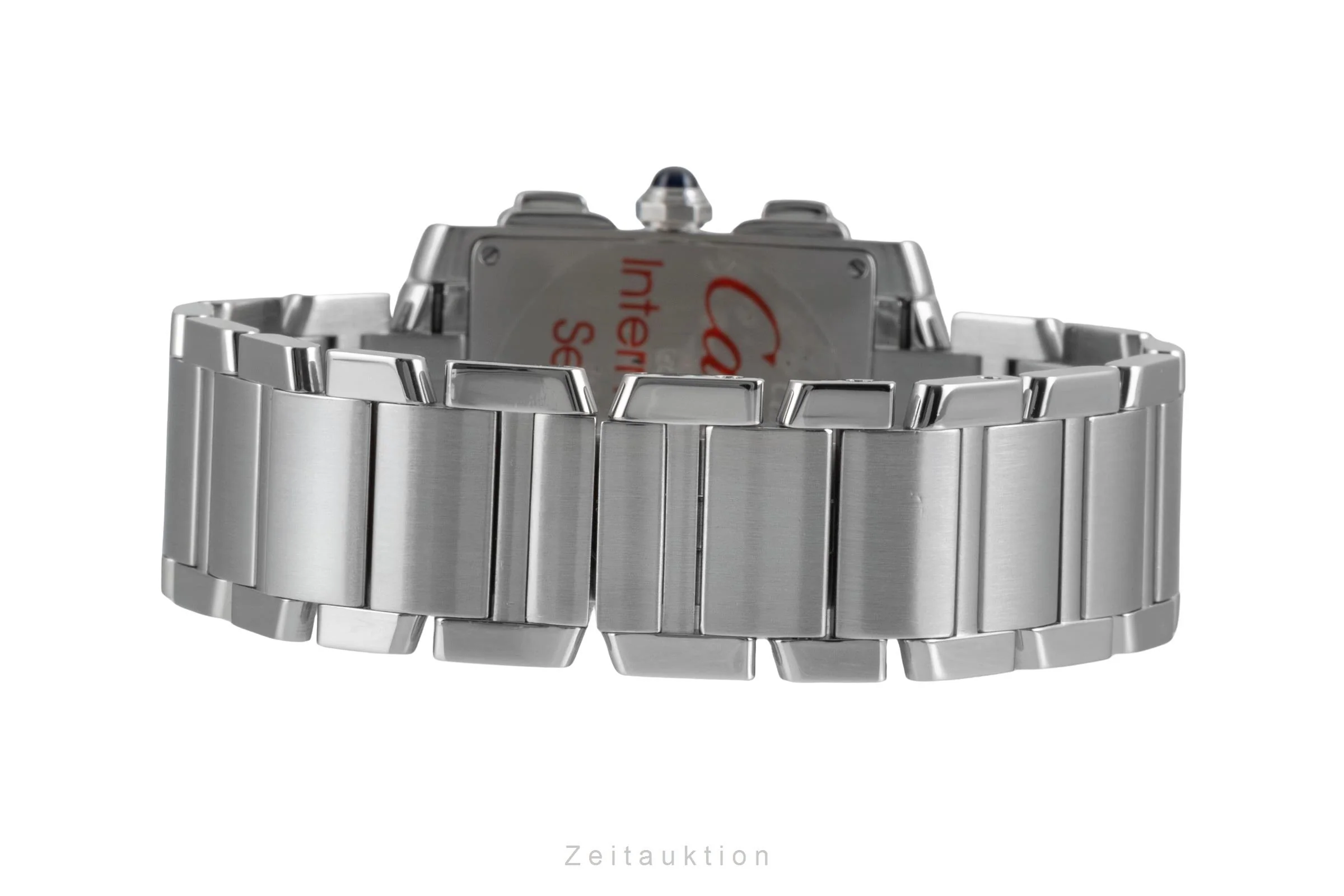 Cartier Tank Francaise chronograph steel quartz unisex W51001Q3  [2506202] - Image 14