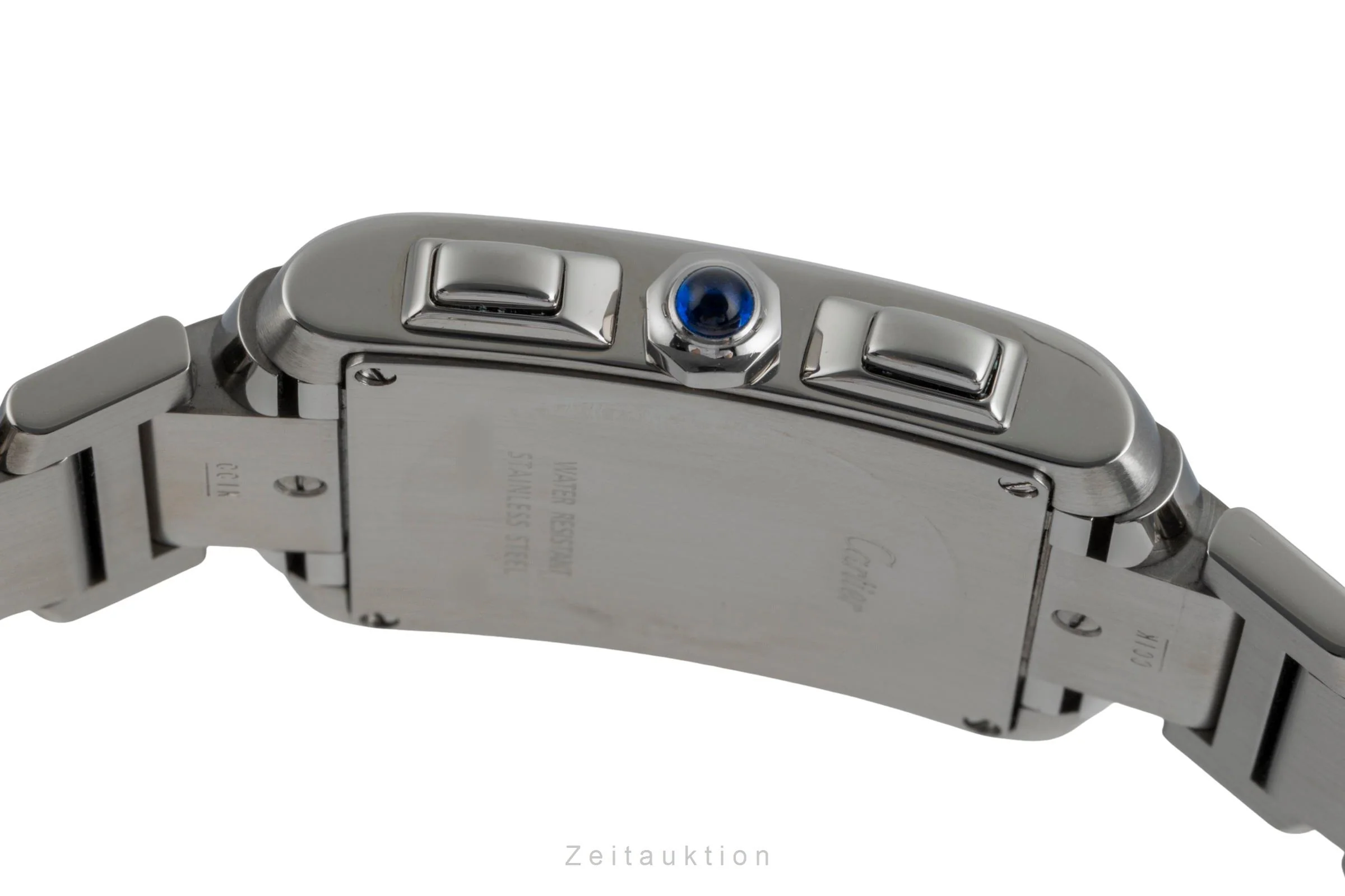 Cartier Tank Francaise chronograph steel quartz unisex W51024Q3  [2505904] - Image 13