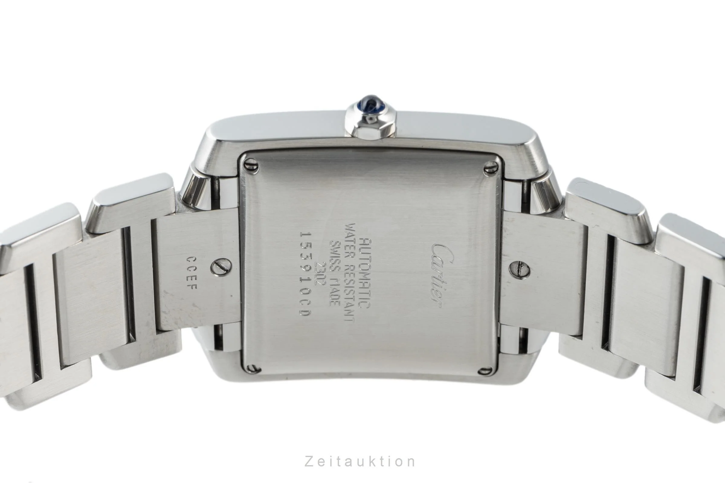 Cartier Tank Francaise steel automatic men's watch 2302 LP: 4000EUR  [2200874] - Image 10