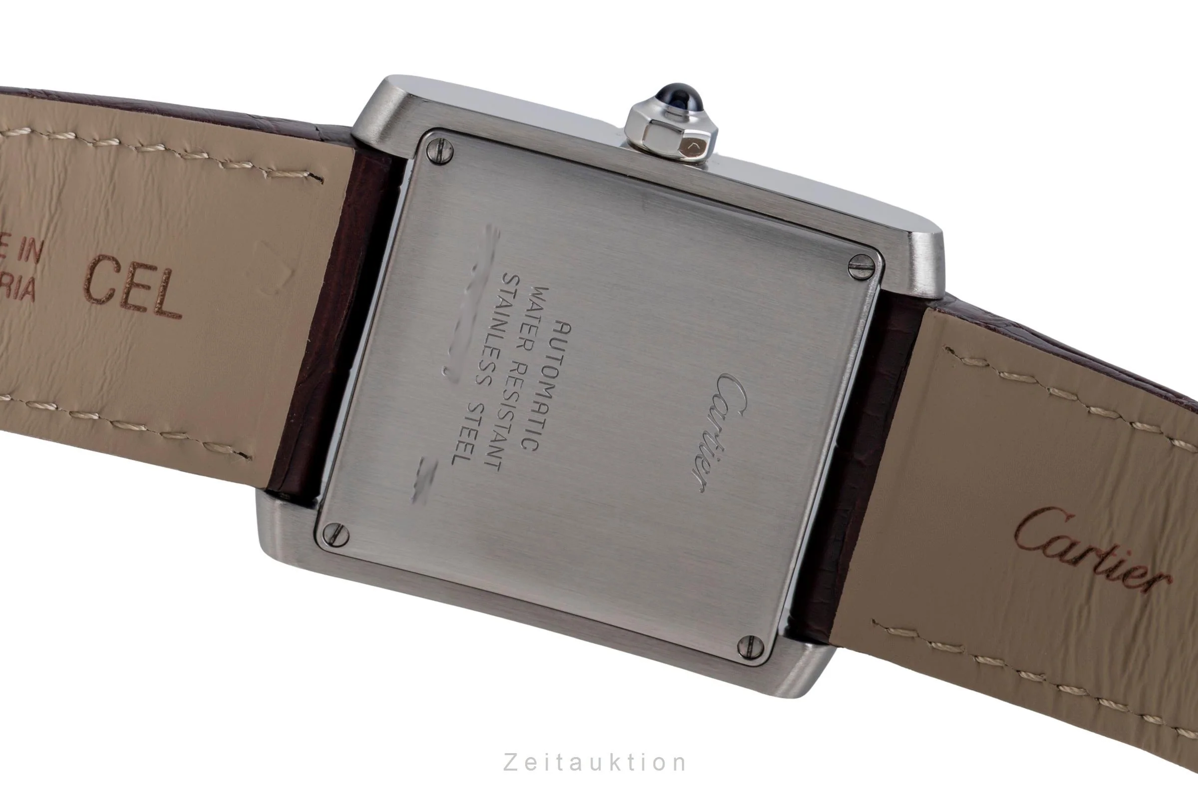 Cartier Tank Francaise steel automatic men's watch W5101755  [2600073] - Image 13