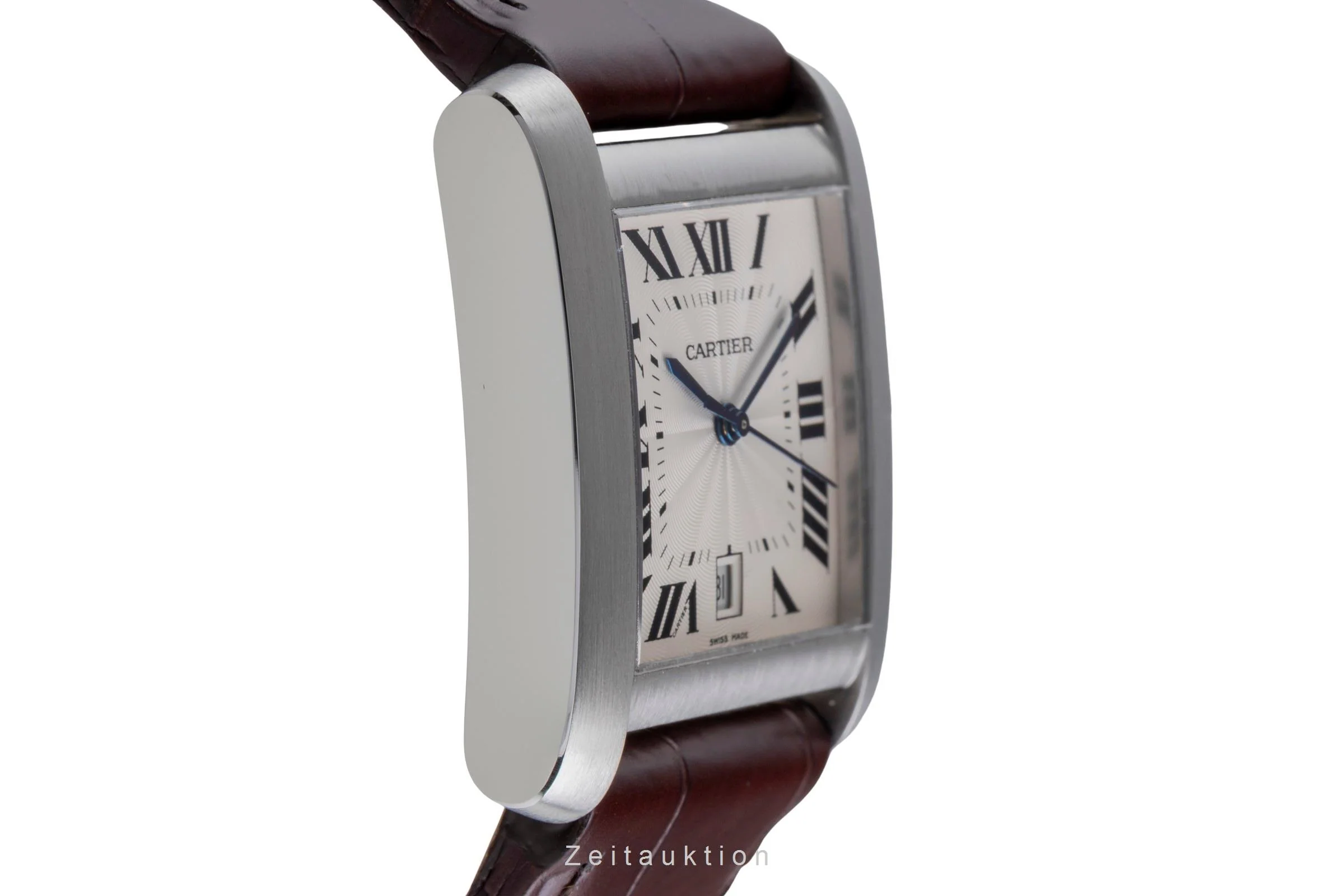 Cartier Tank Francaise steel automatic men's watch W5101755  [2600073] - Image 8