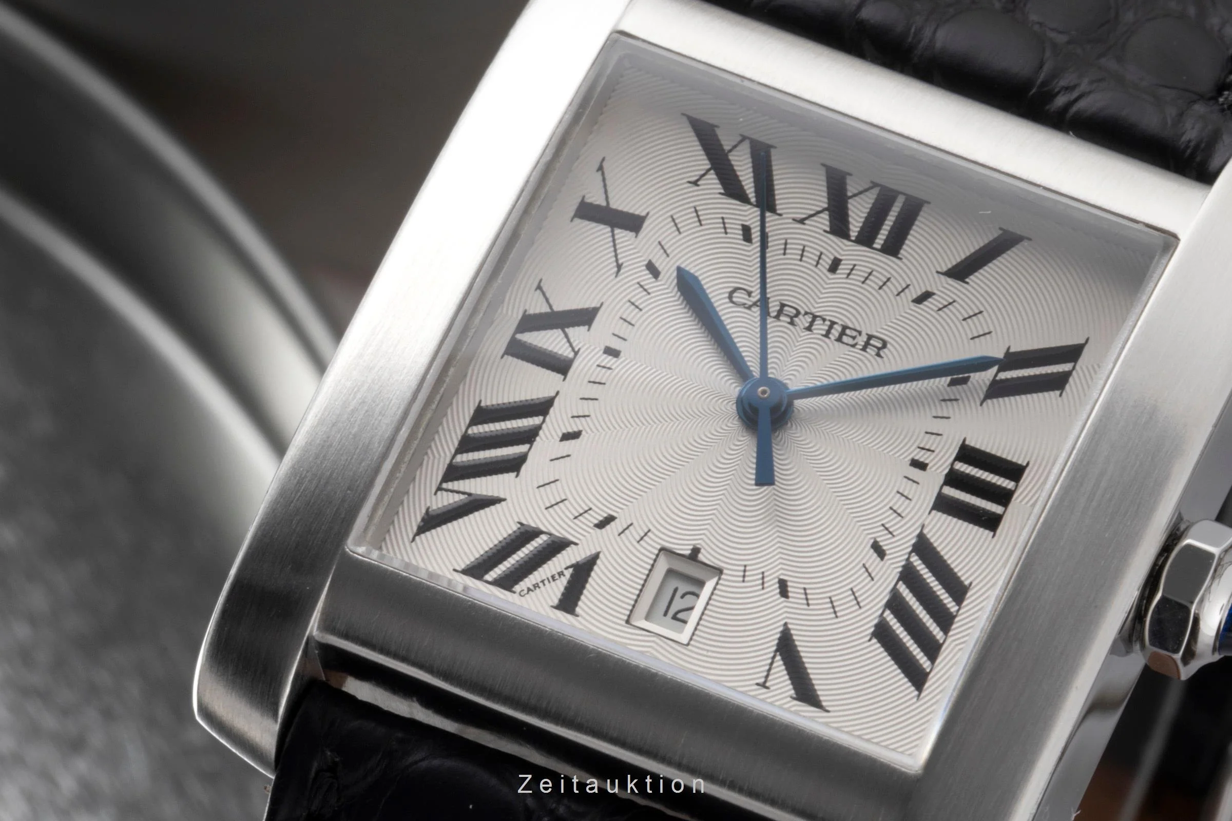 Cartier Tank Francaise steel automatic men's watch W5101755  [2601051] - Image 13