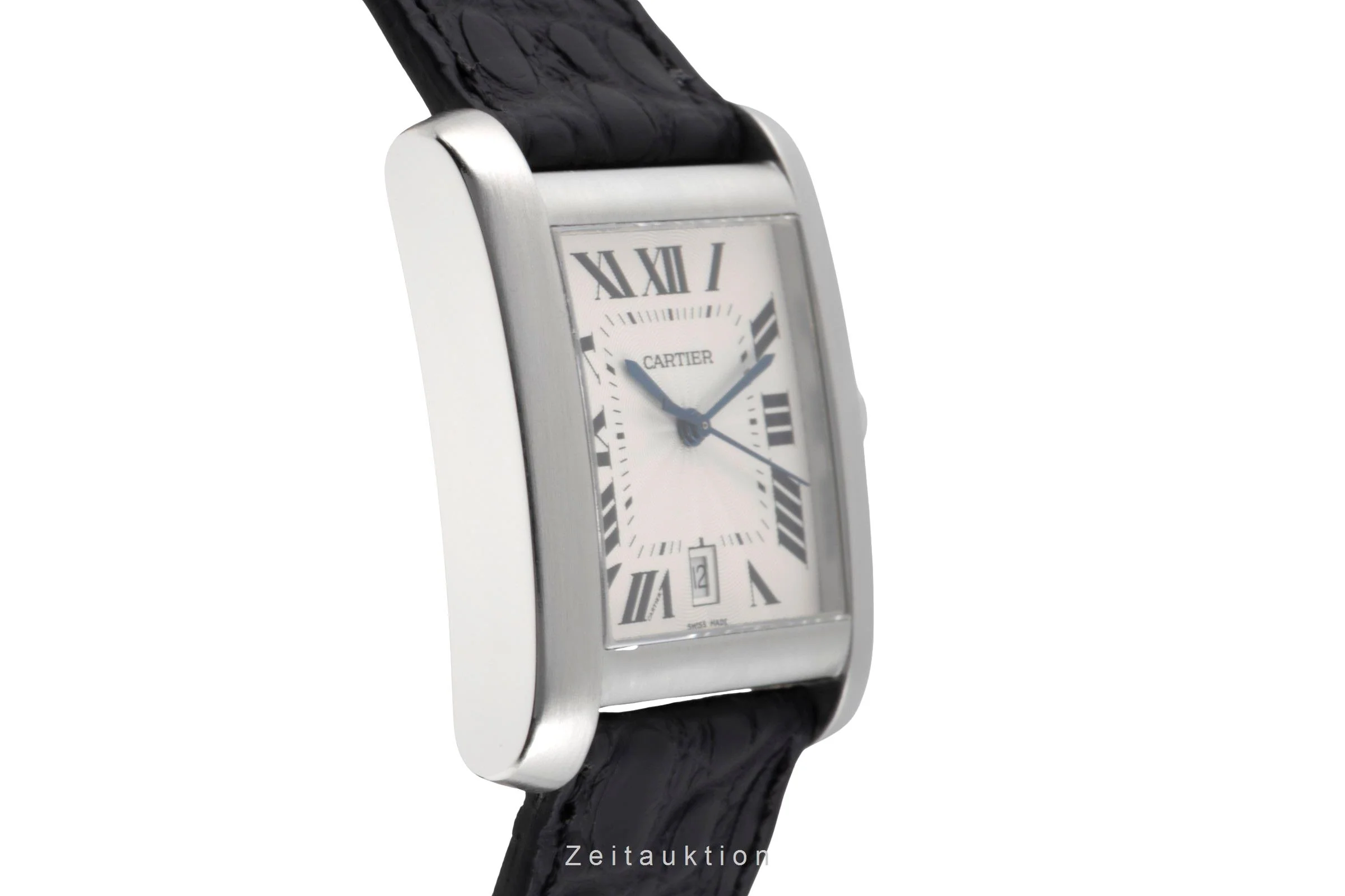 Cartier Tank Francaise steel automatic men's watch W5101755  [2601051] - Image 8