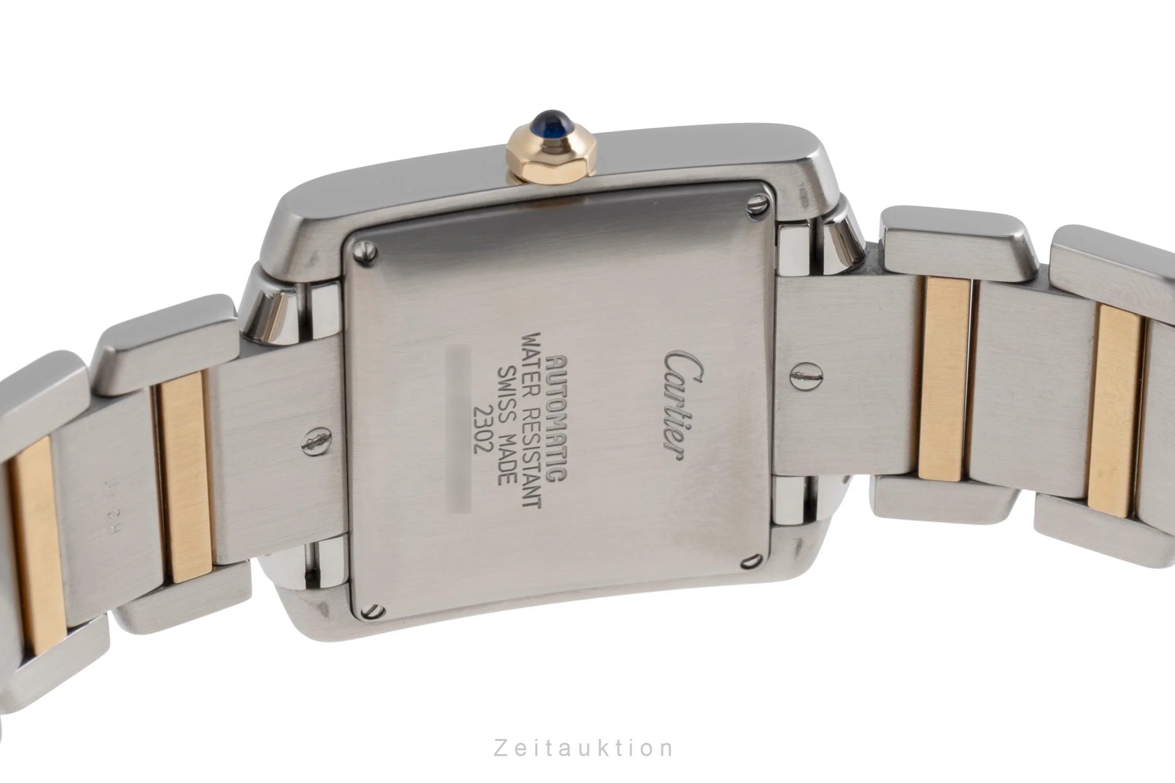 Cartier Tank Francaise steel / gold automatic unisex W51005Q4  [2502617] - Image 12