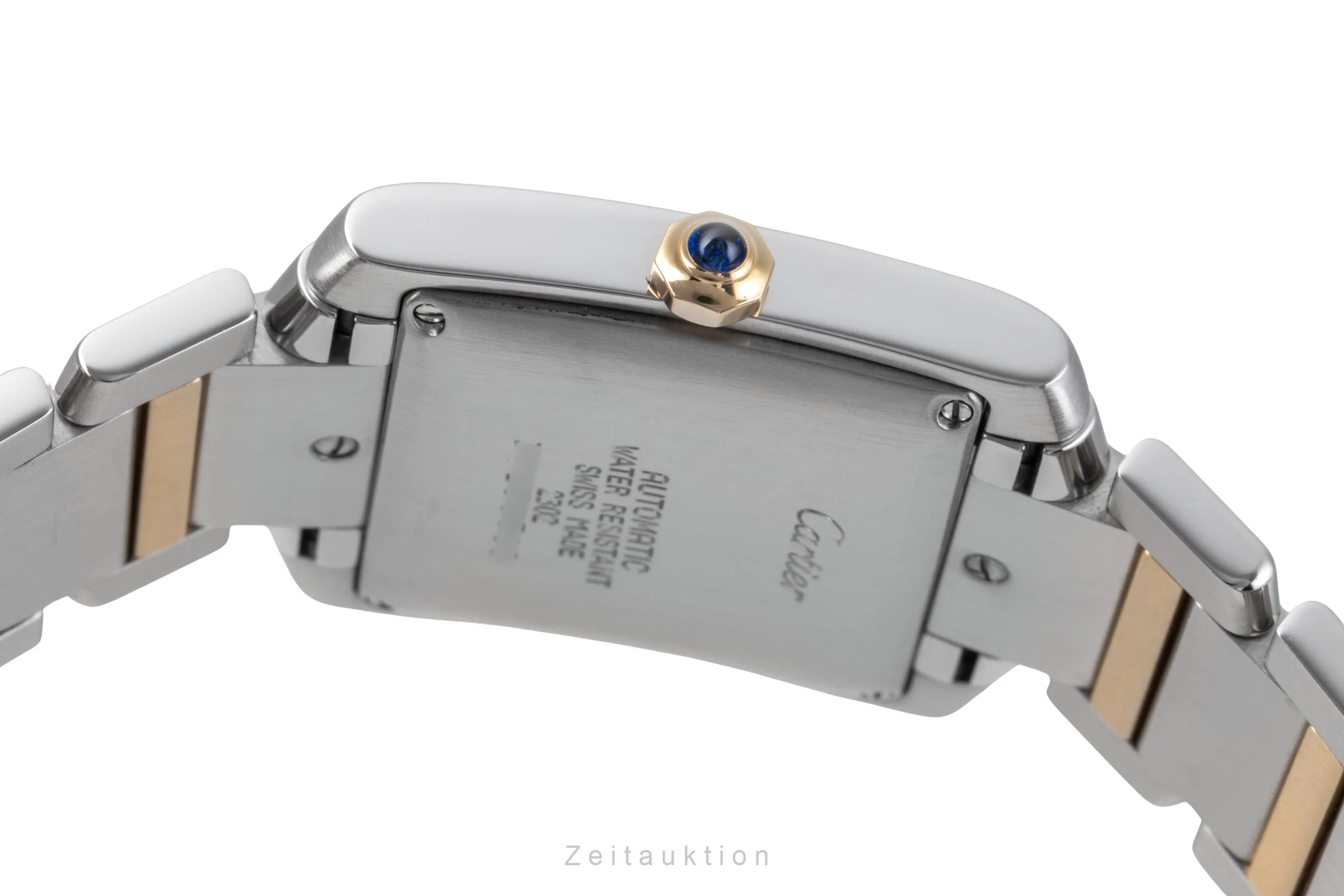 Cartier Tank Francaise steel / gold automatic unisex W51005Q4  [2505396] - Image 12