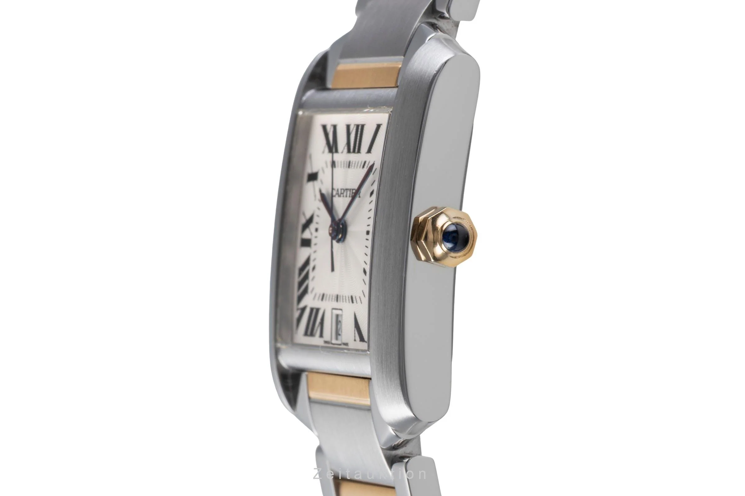 Cartier Tank Francaise steel / gold automatic unisex W51005Q4  [2505396] - Image 7