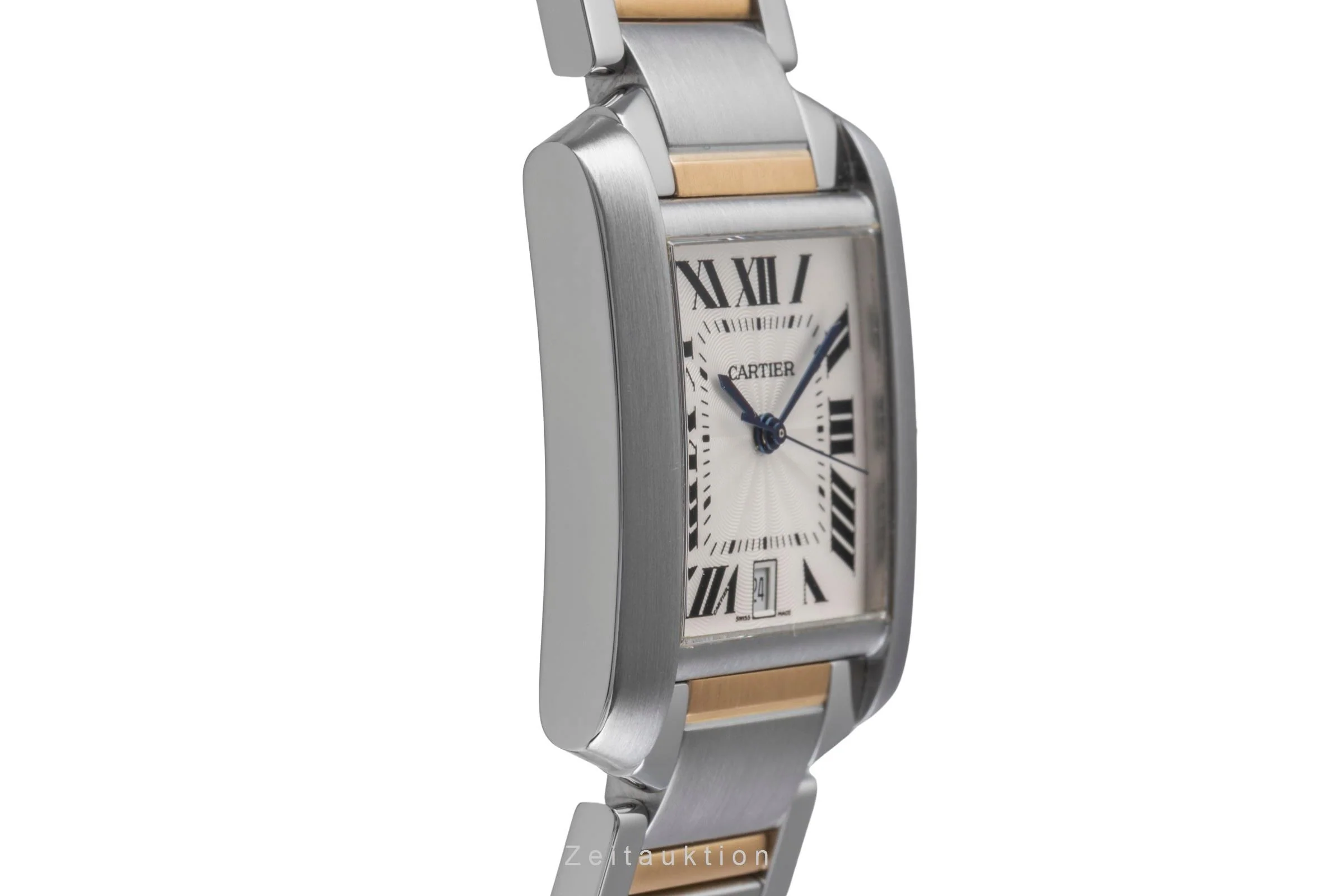 Cartier Tank Francaise steel / gold automatic unisex W51005Q4  [2505396] - Image 8