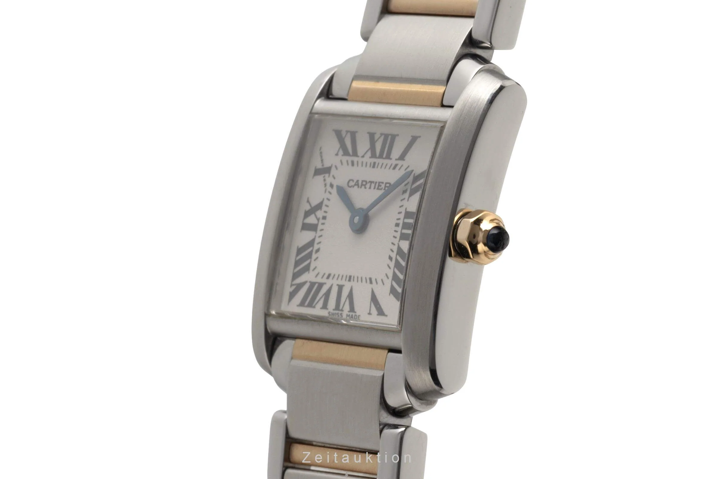 Cartier Tank Francaise steel / gold quartz women's watch W51007Q4  [2501787] - Image 7