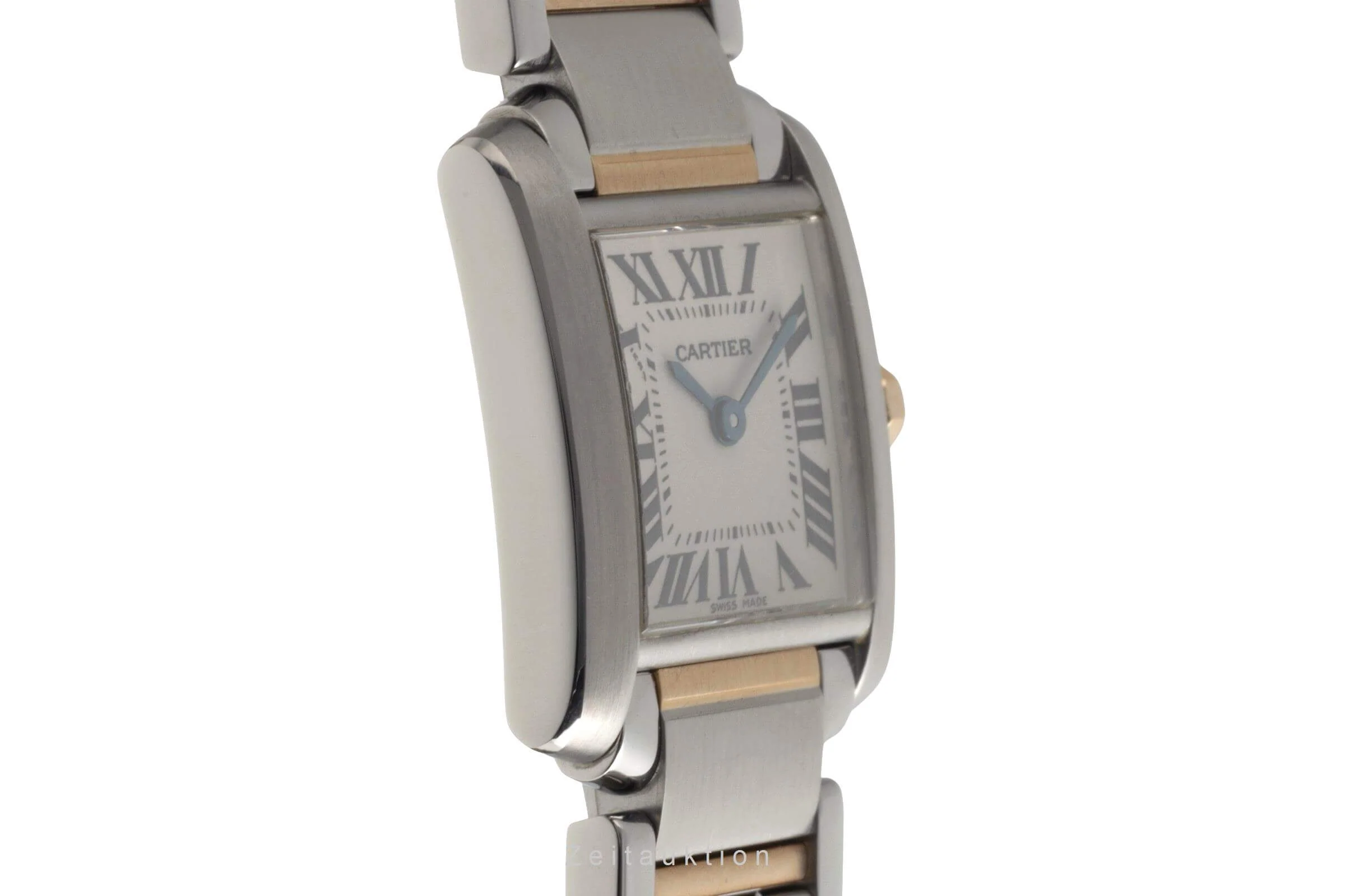 Cartier Tank Francaise steel / gold quartz women's watch W51007Q4  [2501787] - Image 8