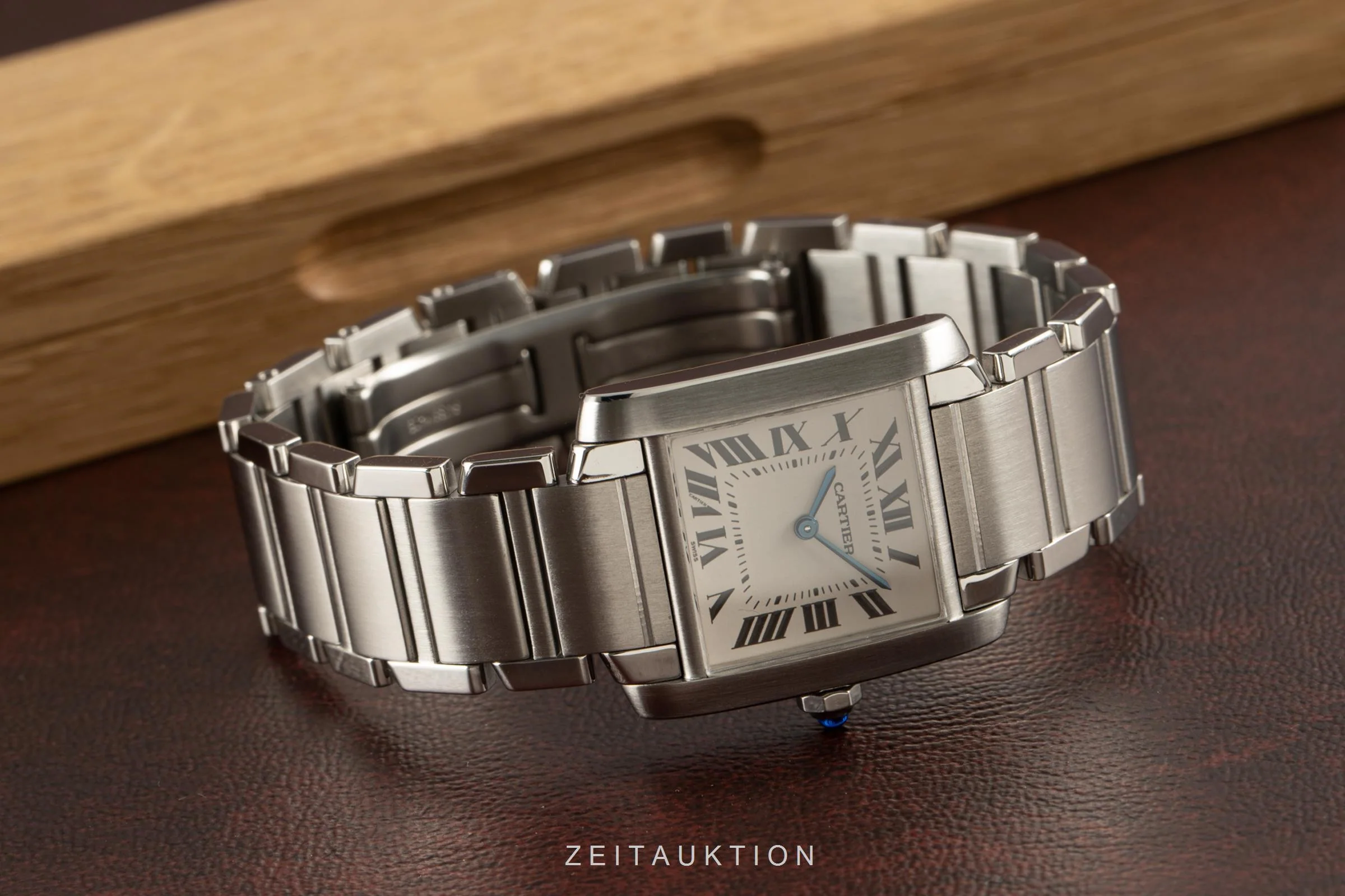 Cartier Tank Francaise steel quartz women's watch 2301  [2101727] - Image 3