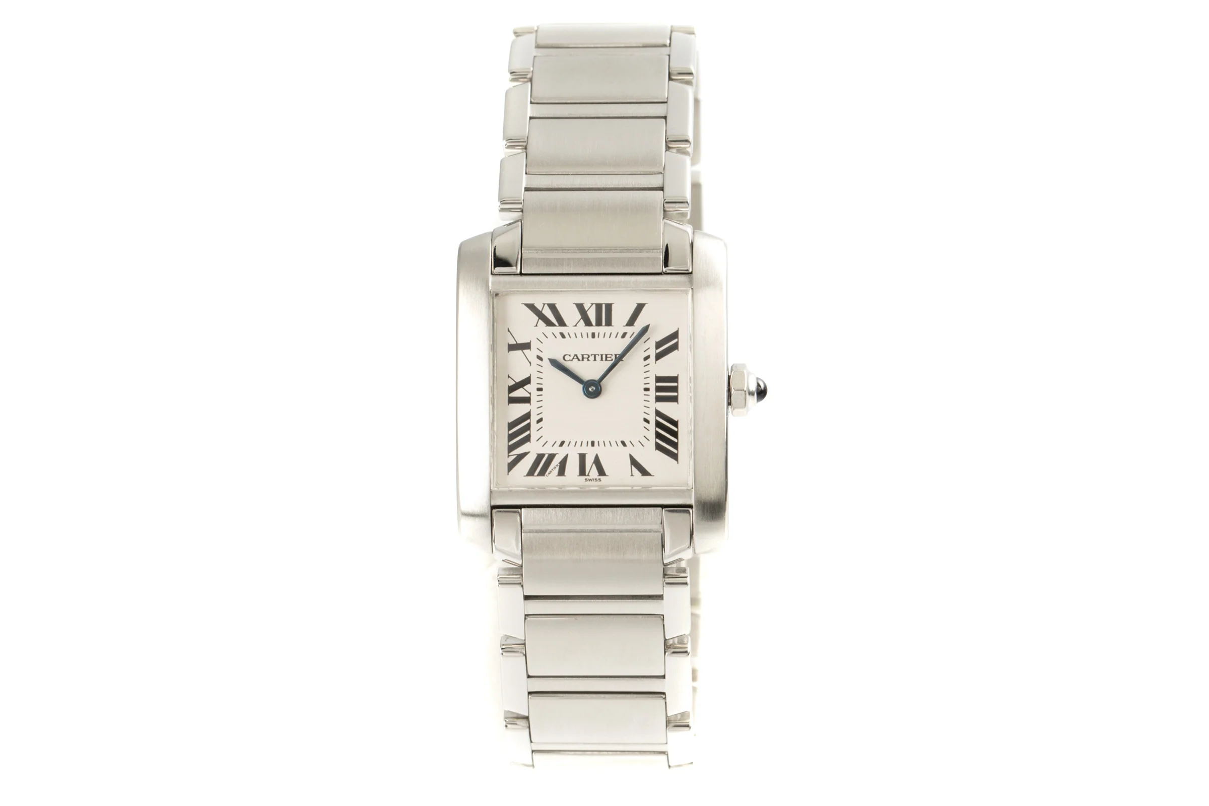 Cartier Tank Francaise steel quartz women's watch 2301  [2101727] - Image 4