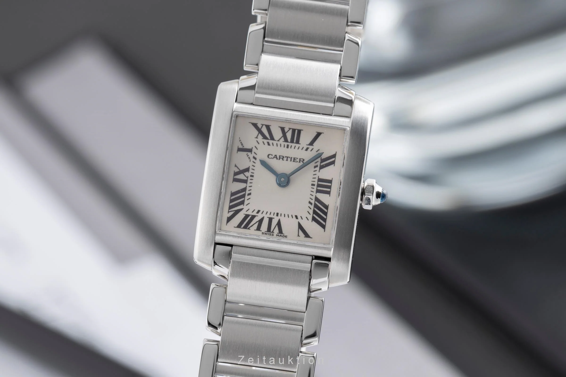 Cartier Tank Francaise steel quartz women's watch W51008Q3  [2502779] - Image 2