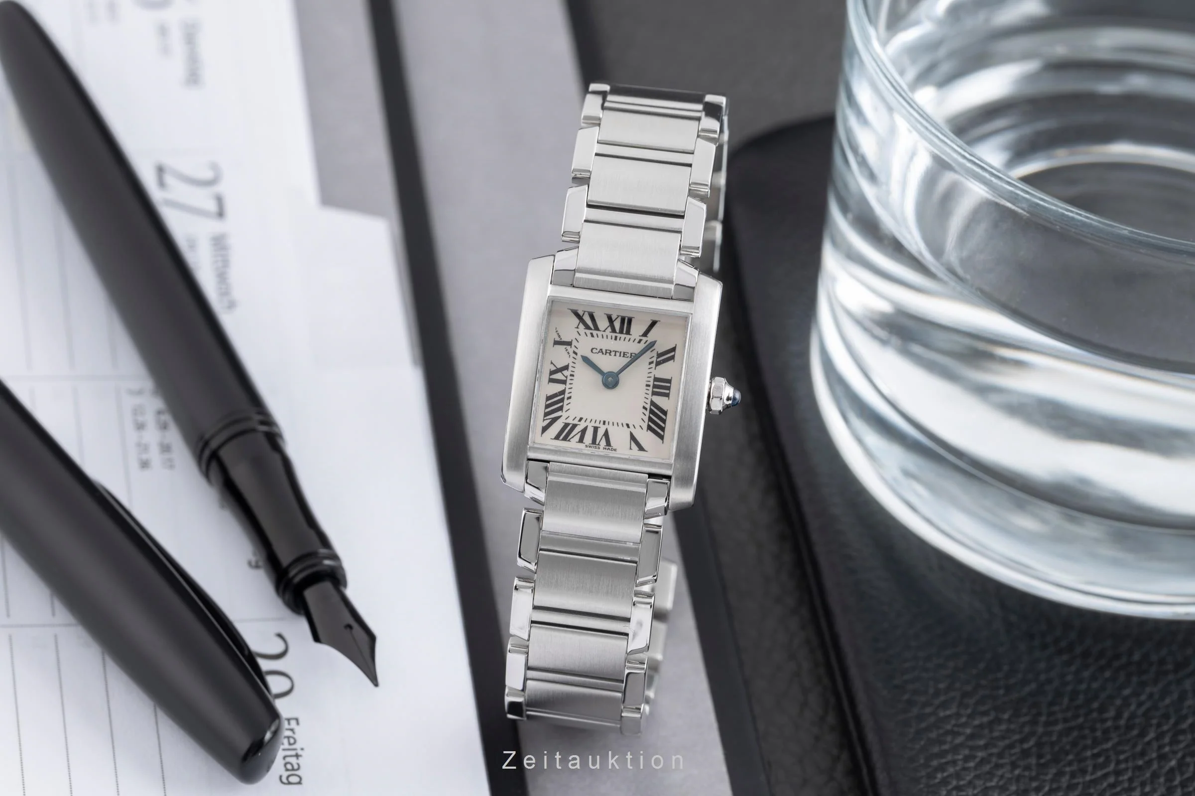 Cartier Tank Francaise steel quartz women's watch W51008Q3  [2502779] - Image 4